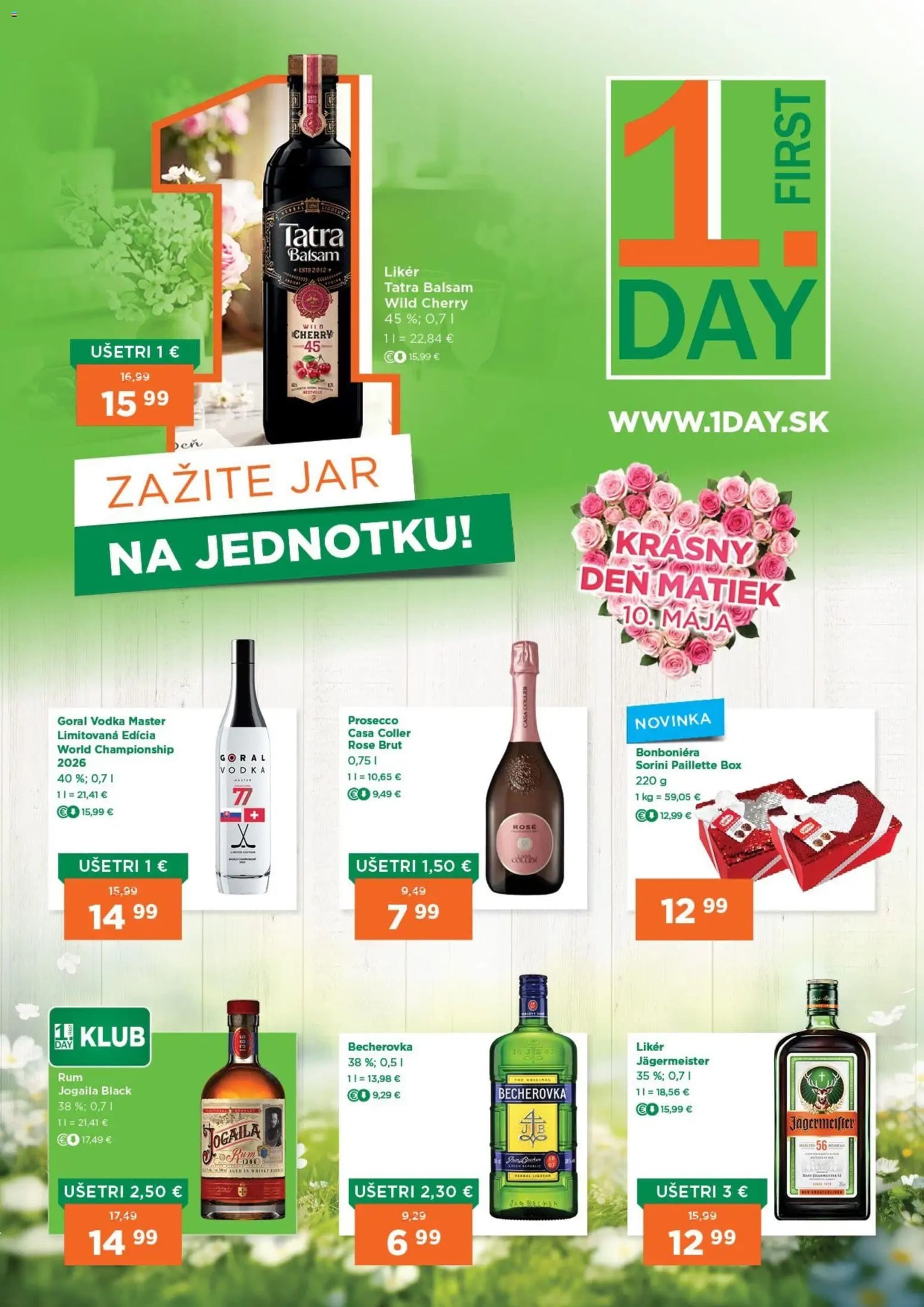 1day leták – strana 1