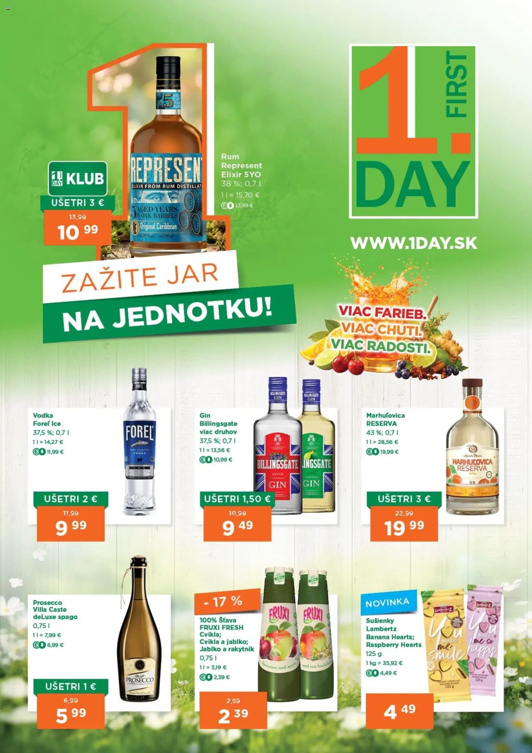 1day leták – strana 1