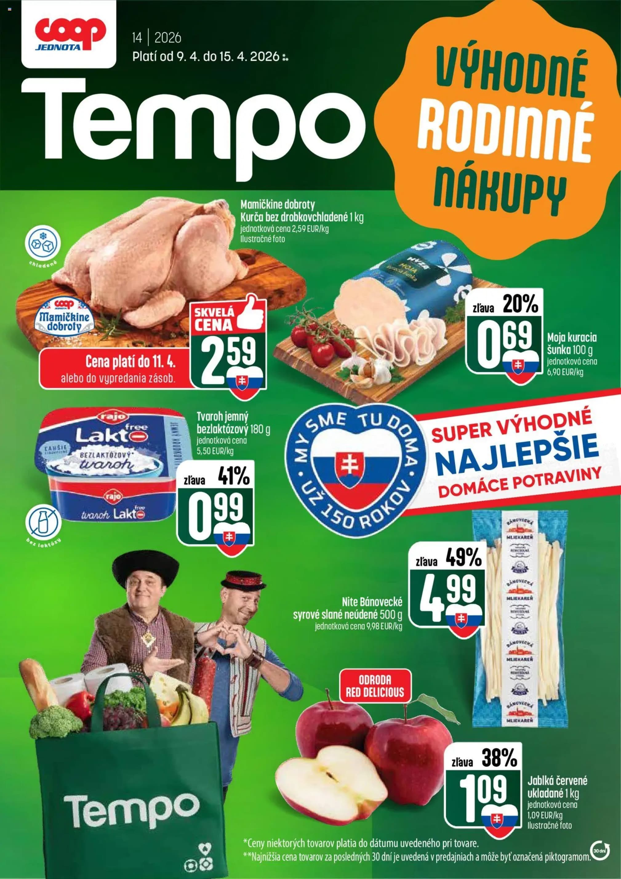 COOP Jednota leták – strana 1