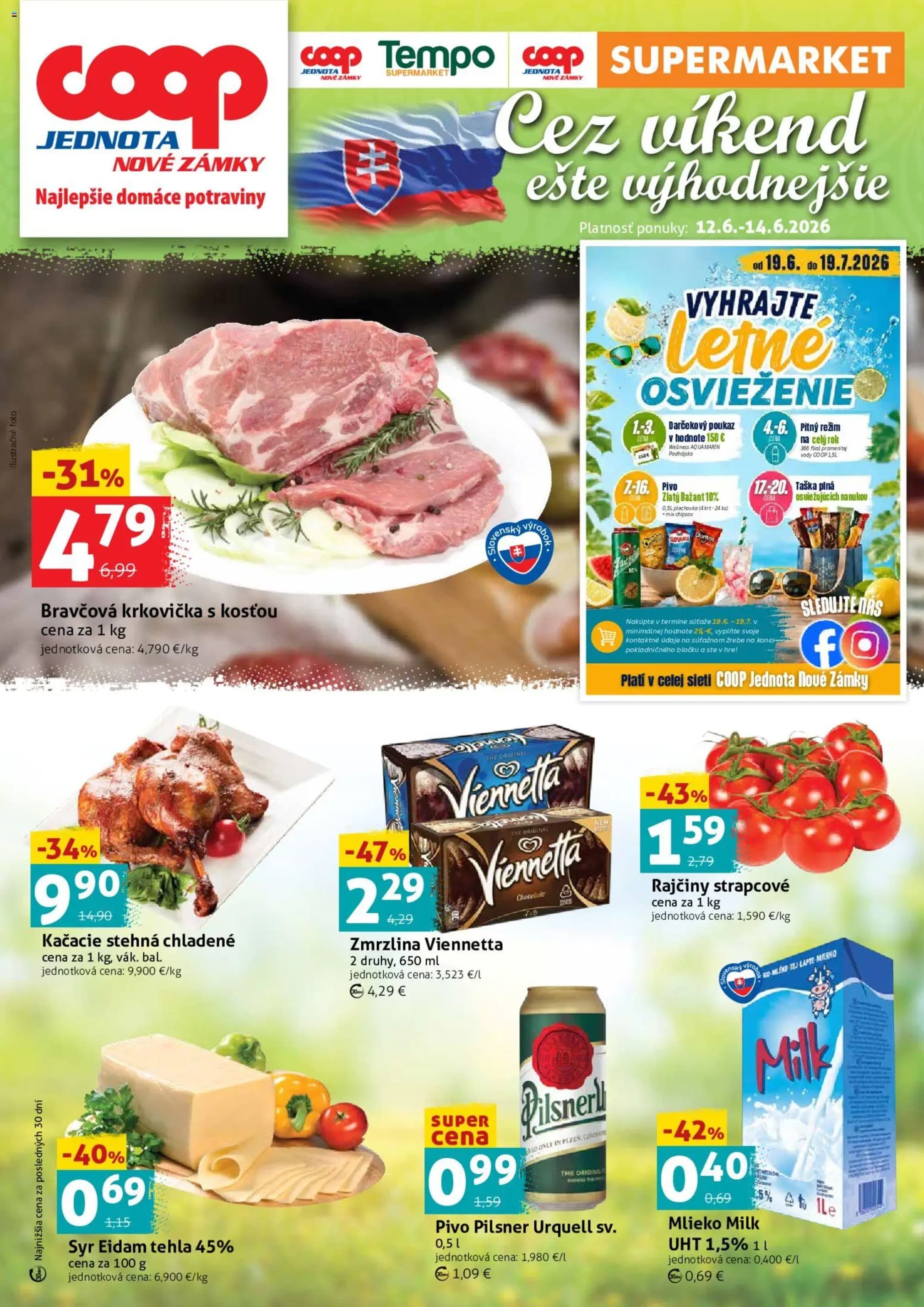 COOP Jednota leták – strana 1