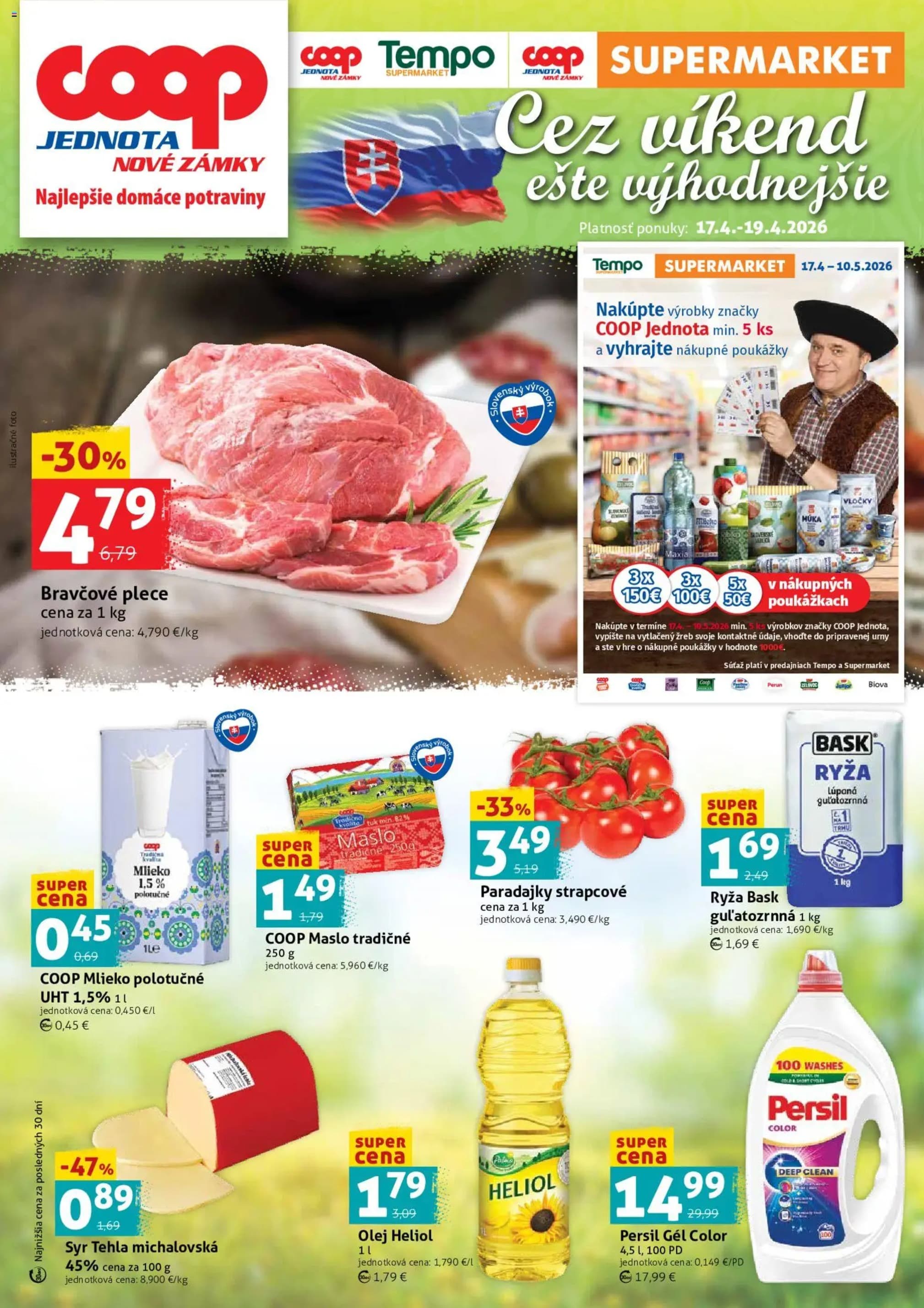 COOP Jednota leták – strana 1