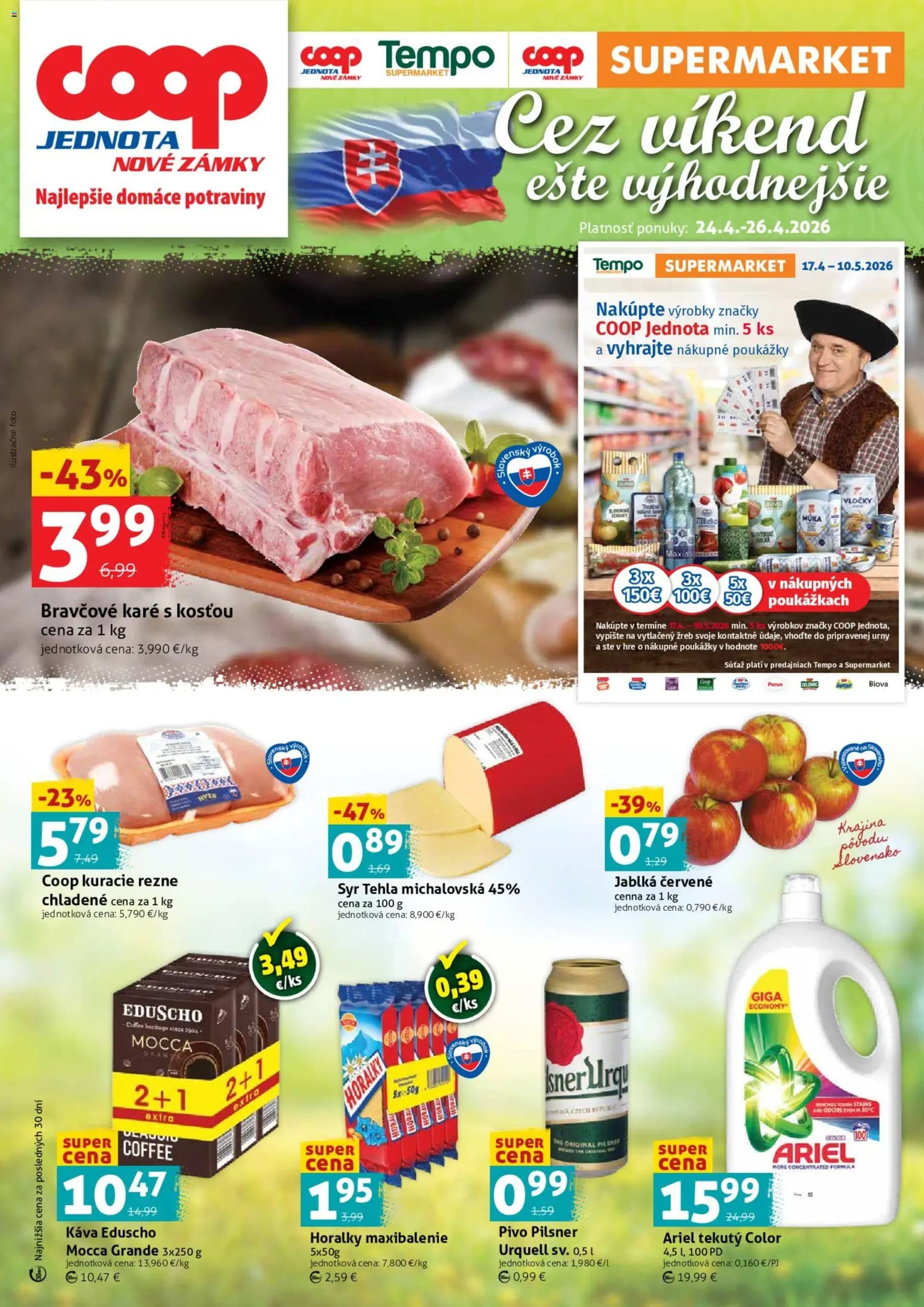 COOP Jednota leták – strana 1
