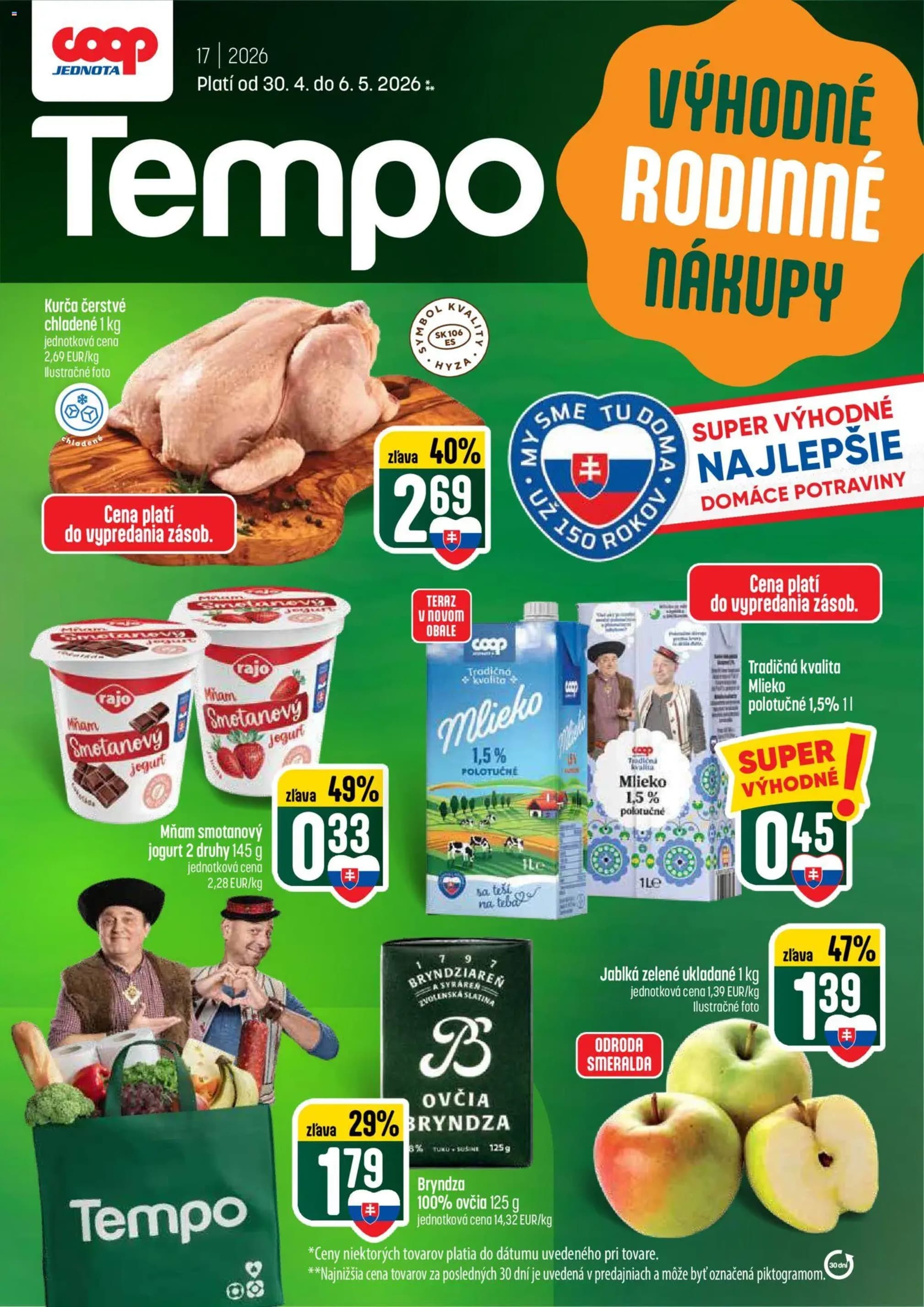 COOP Jednota leták – strana 1