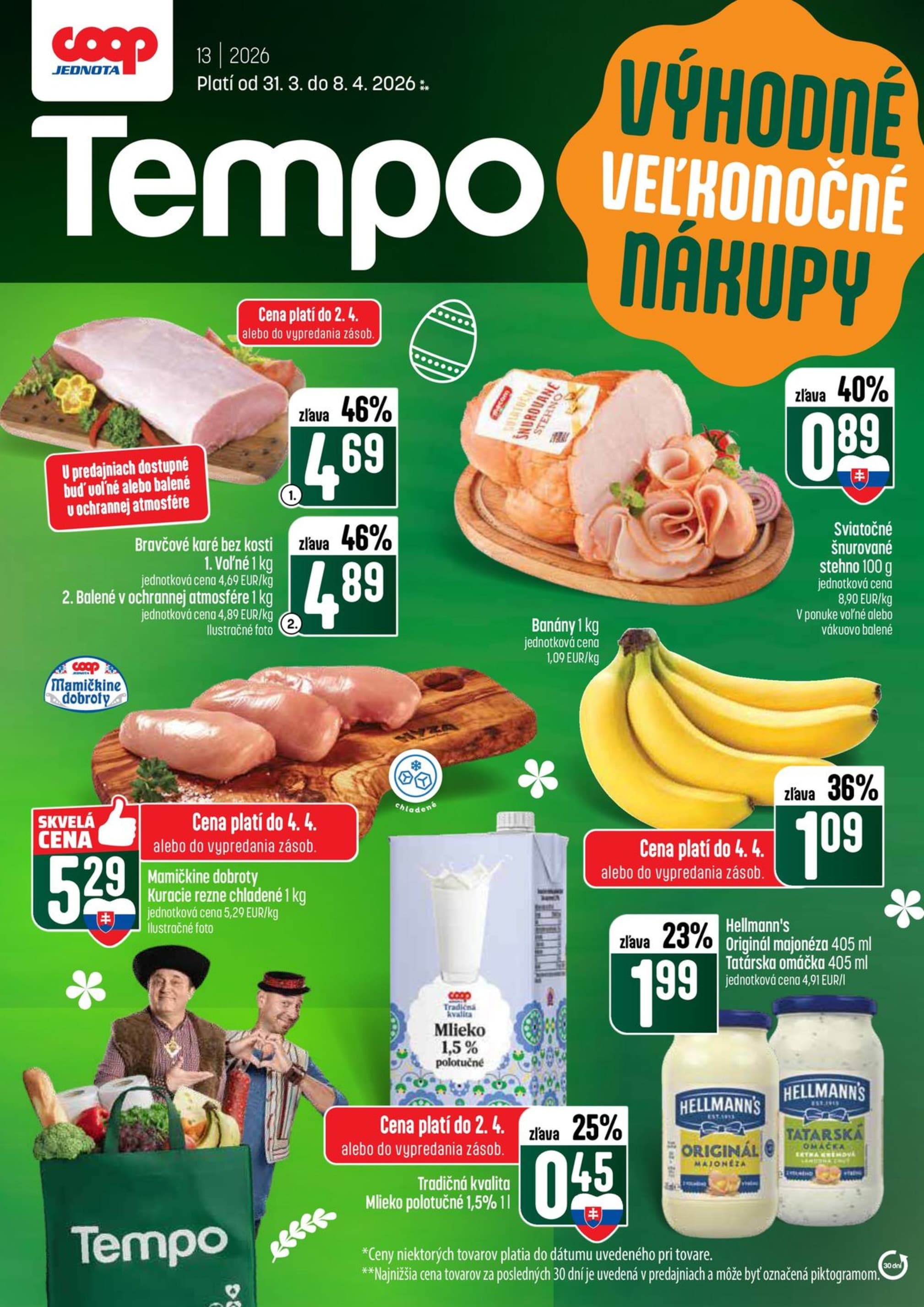 COOP Jednota leták – strana 1