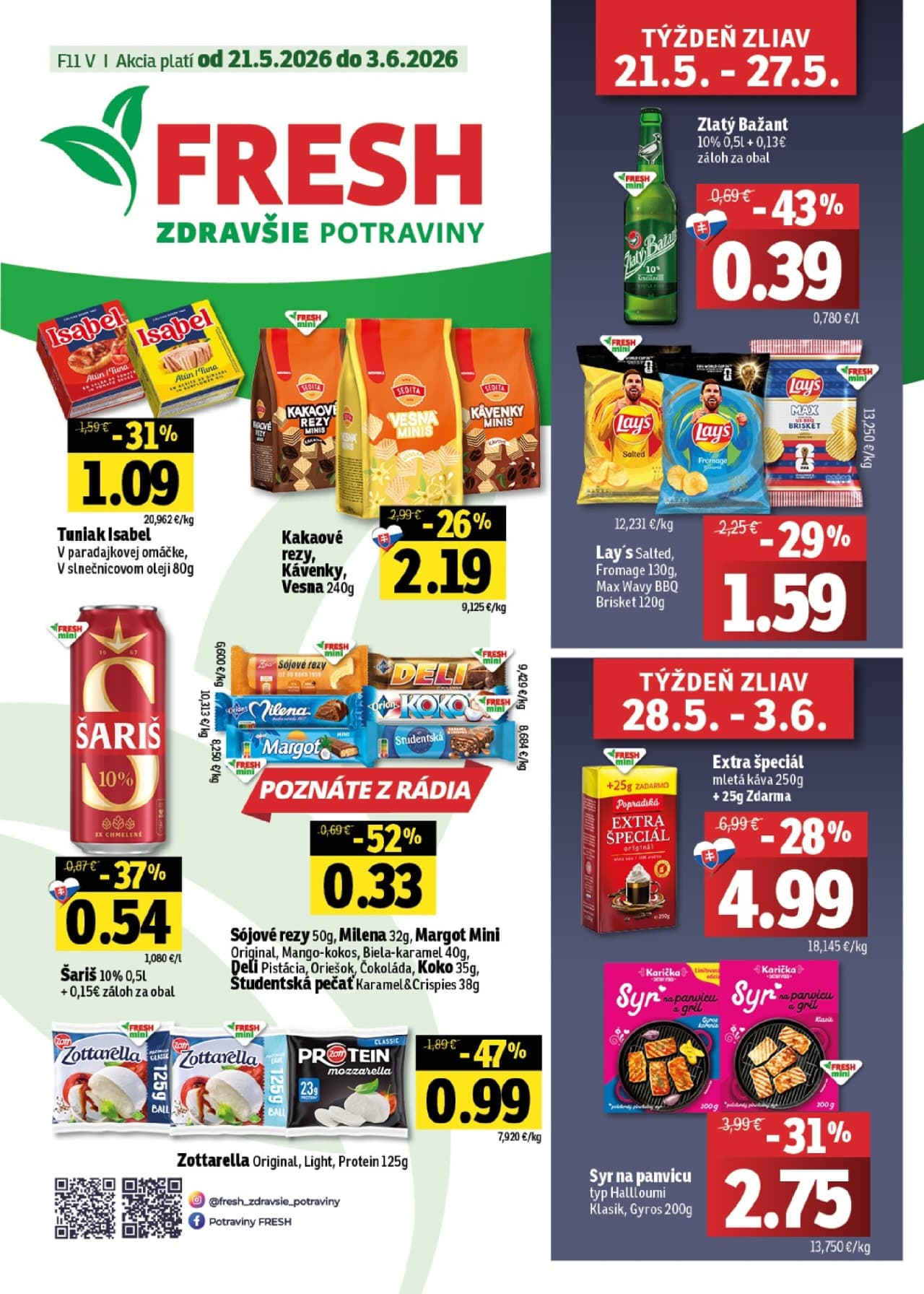 Fresh leták – strana 1