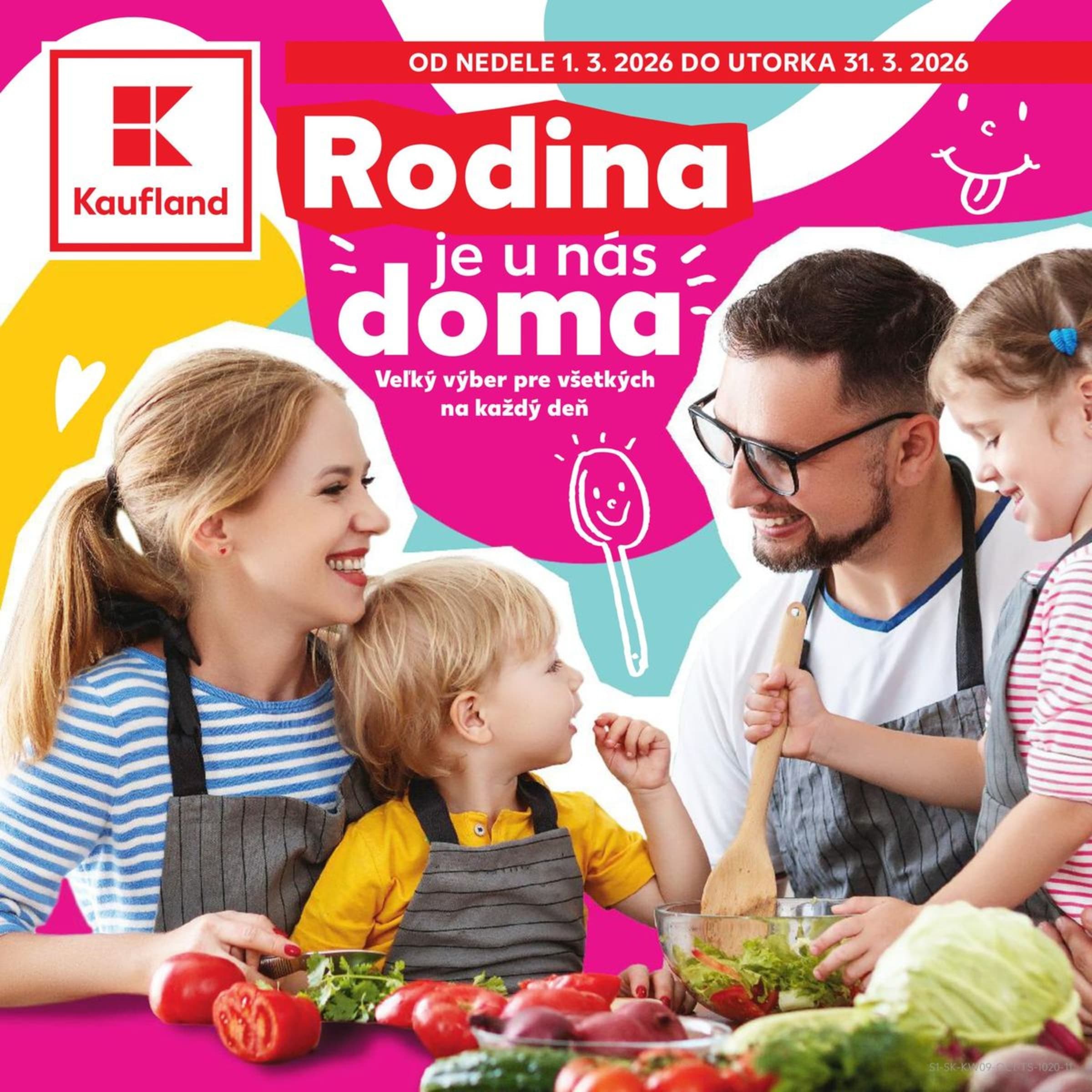 Kaufland leták – strana 1
