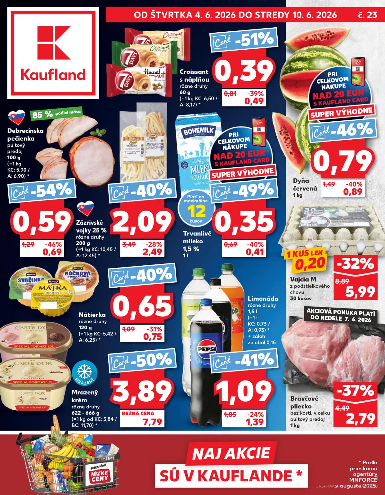 Kaufland leták – strana 1
