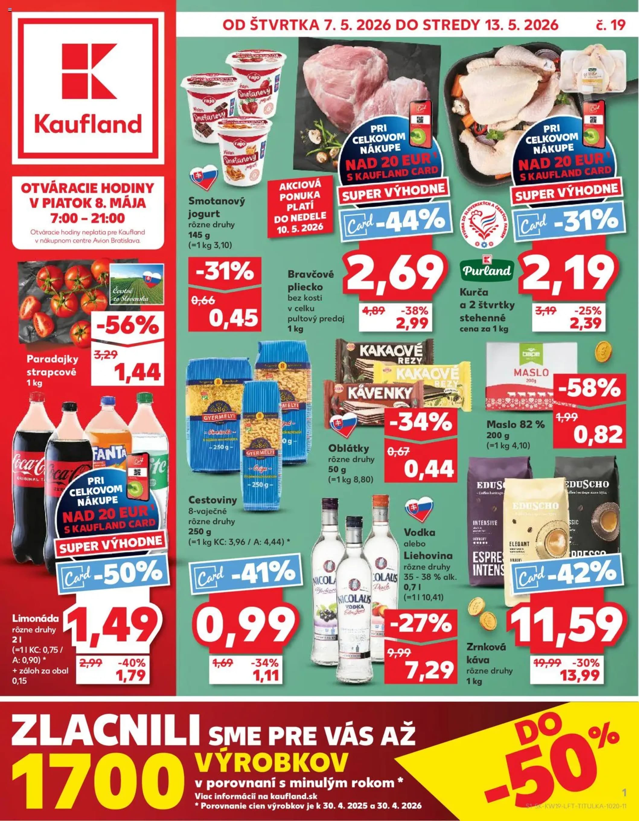 Kaufland leták – strana 1