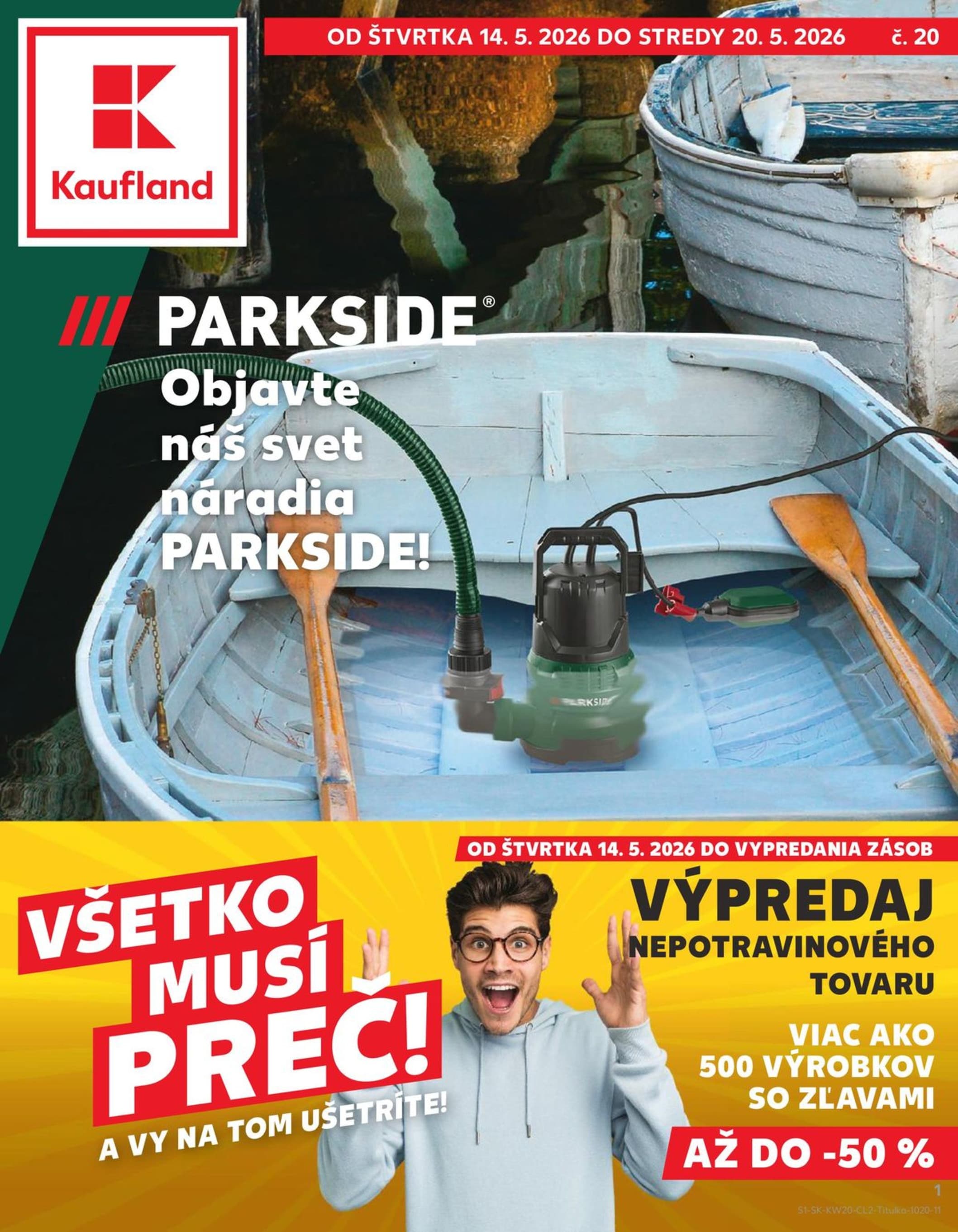Kaufland leták – strana 1
