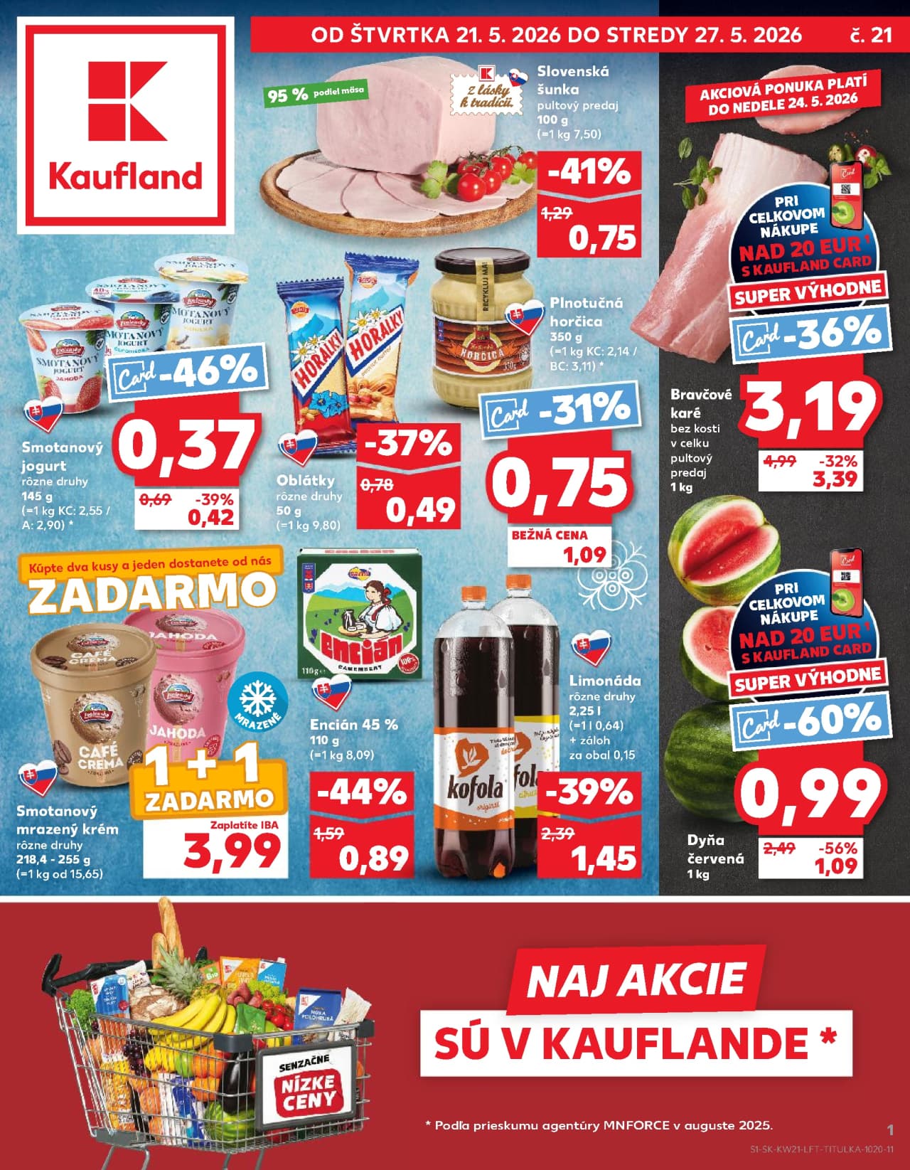 Kaufland leták – strana 1