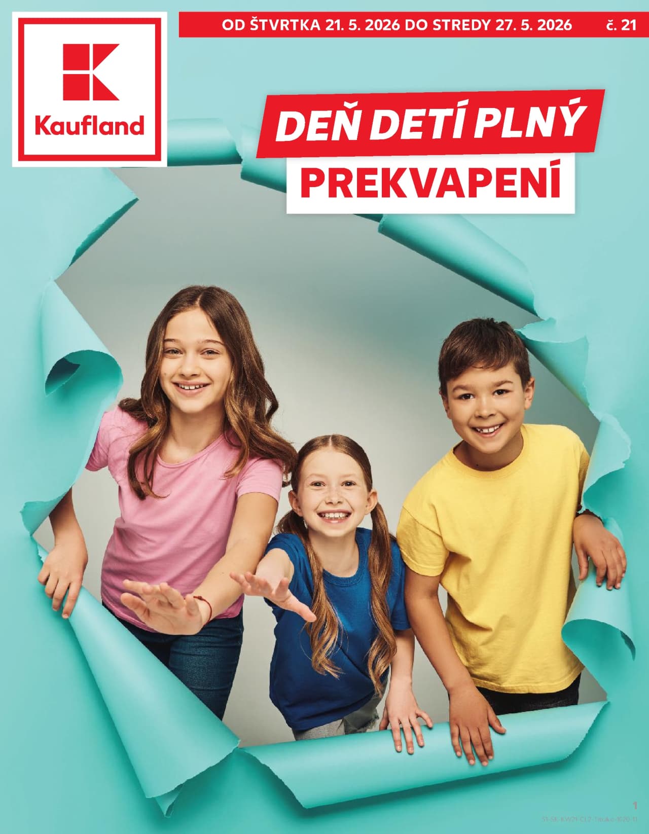 Kaufland leták – strana 1