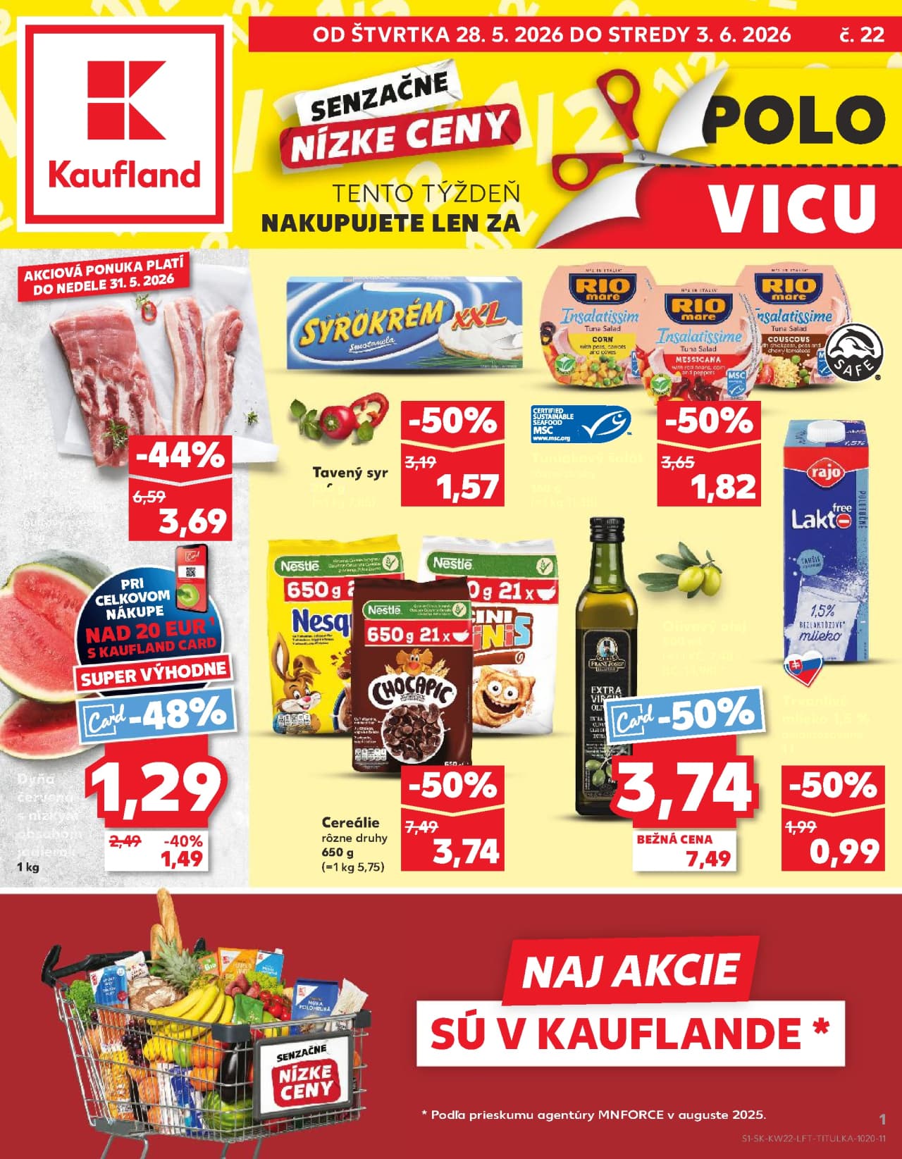 Kaufland leták – strana 1