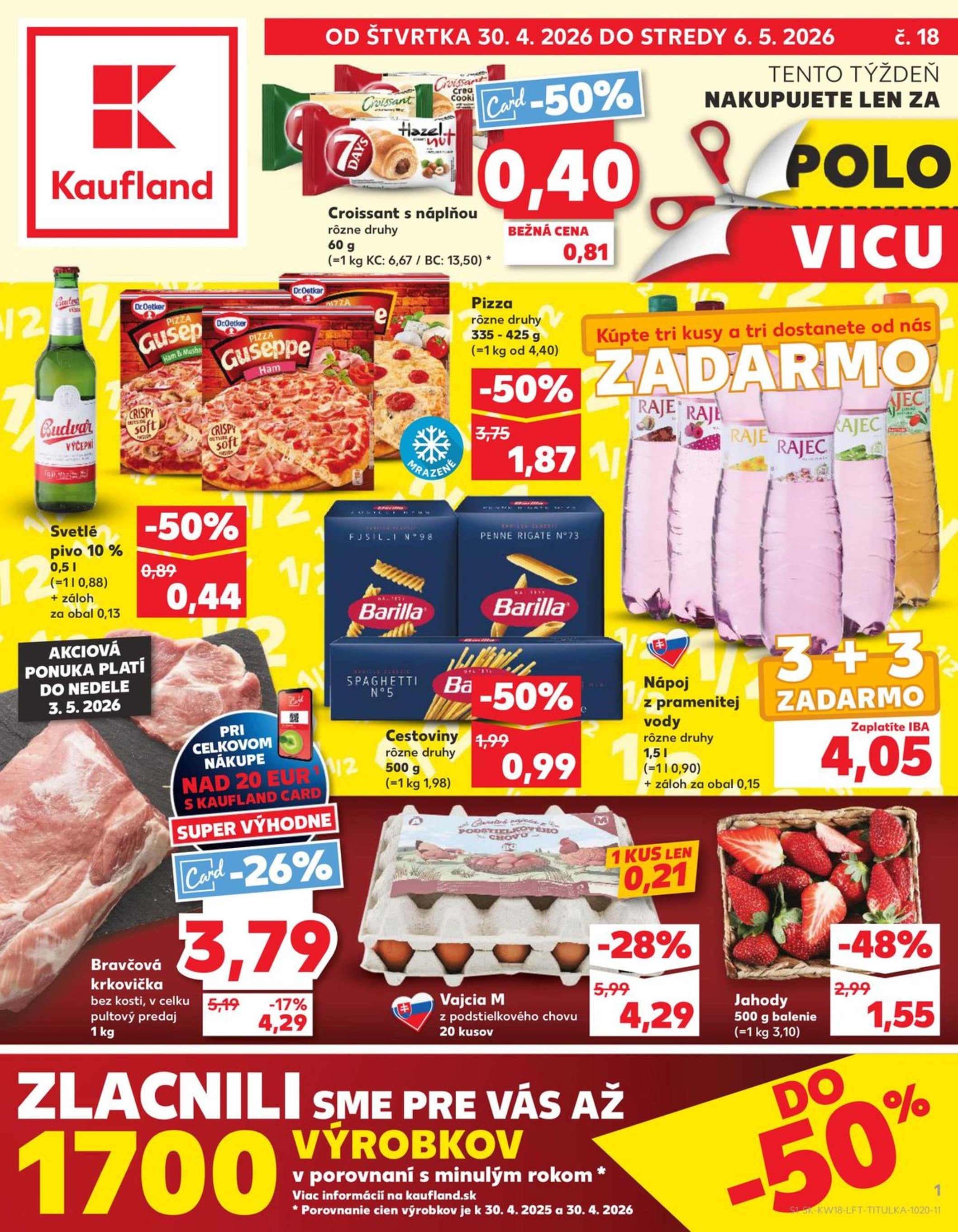 Kaufland leták – strana 1