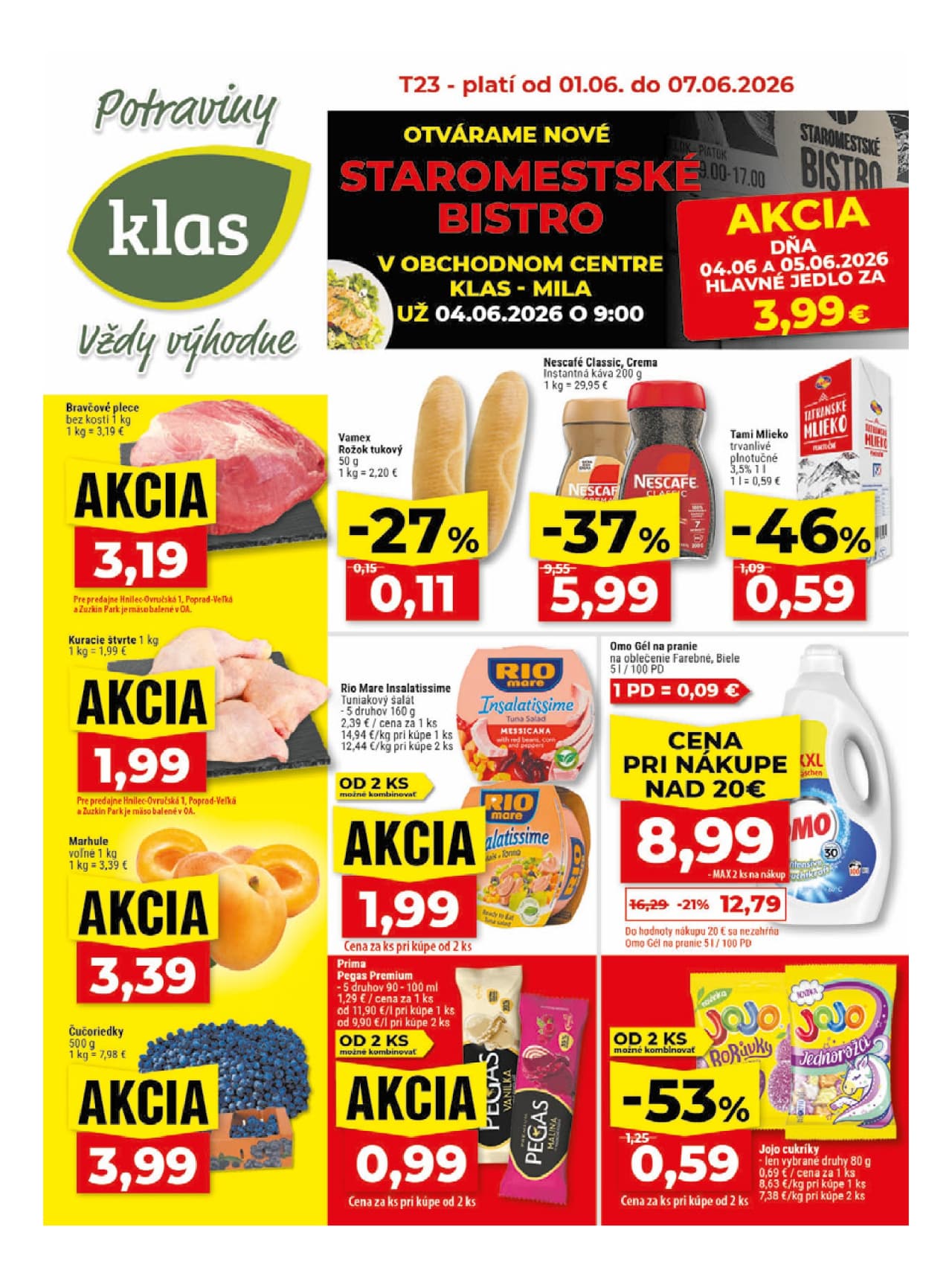 KLAS leták – strana 1