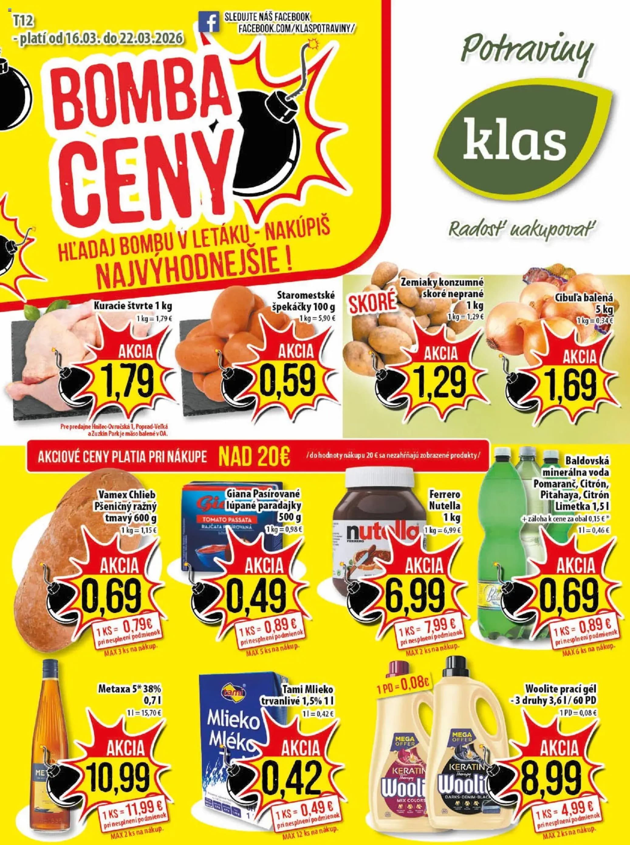 KLAS leták – strana 1