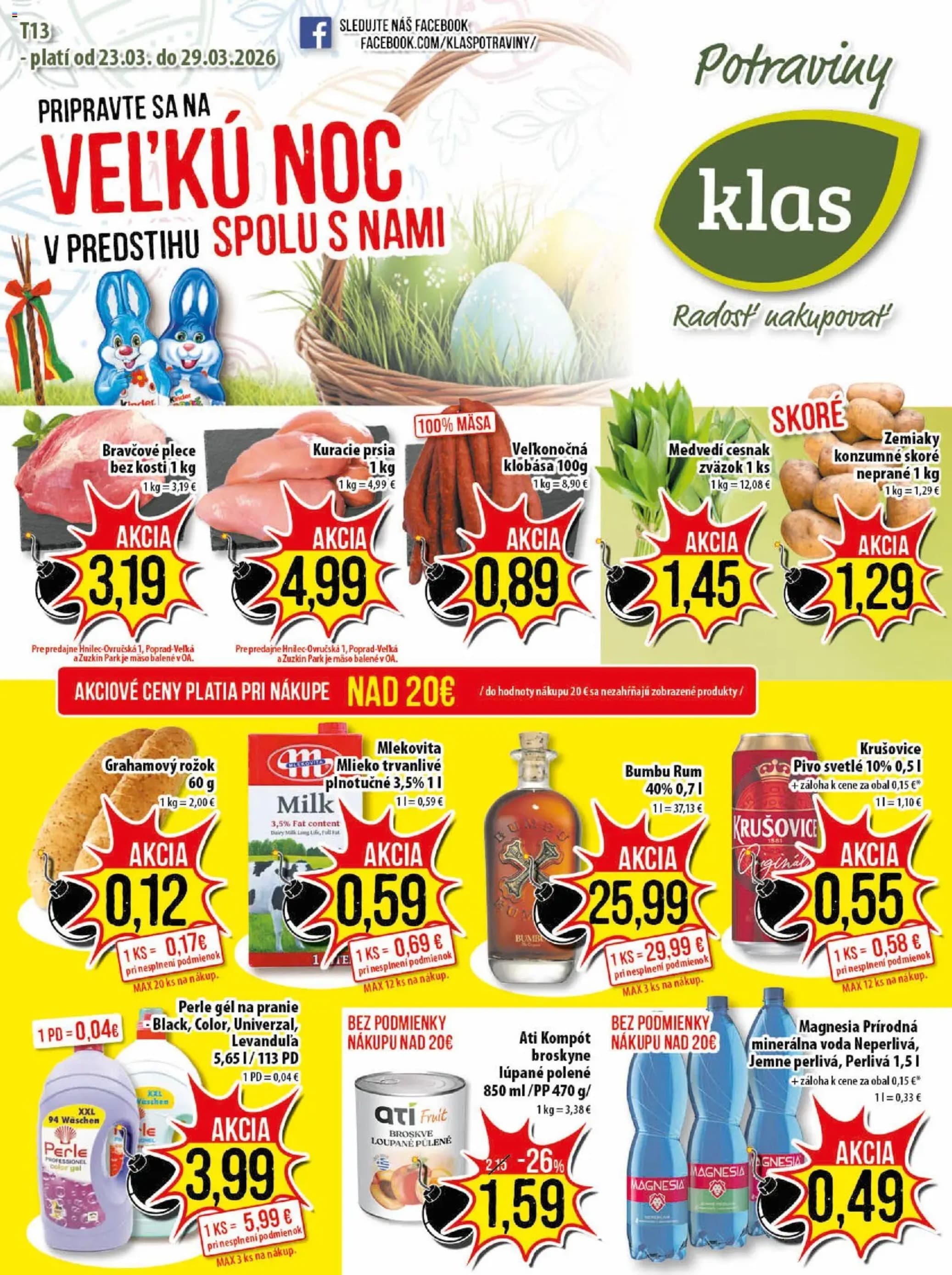 KLAS leták – strana 1