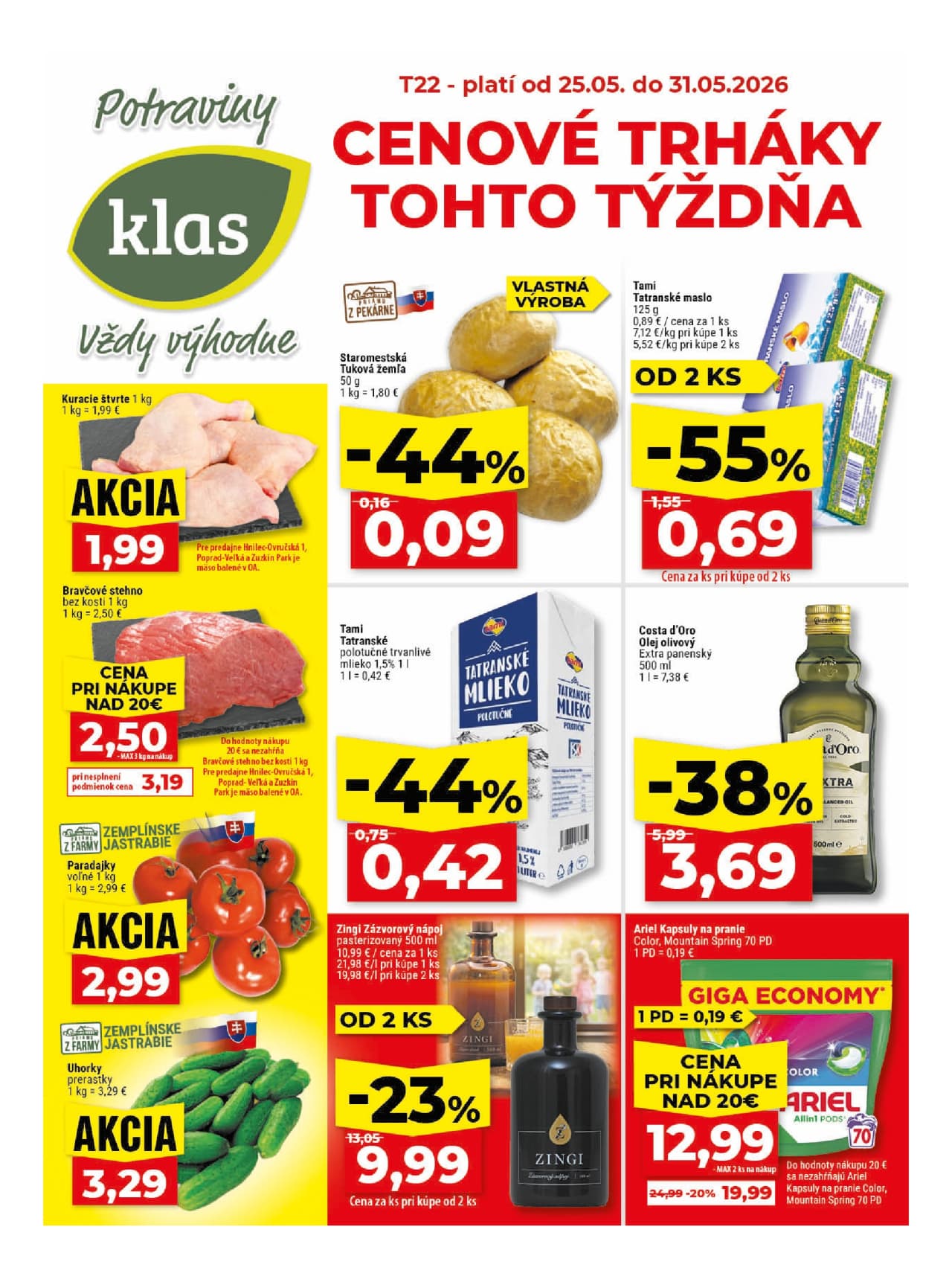 KLAS leták – strana 1