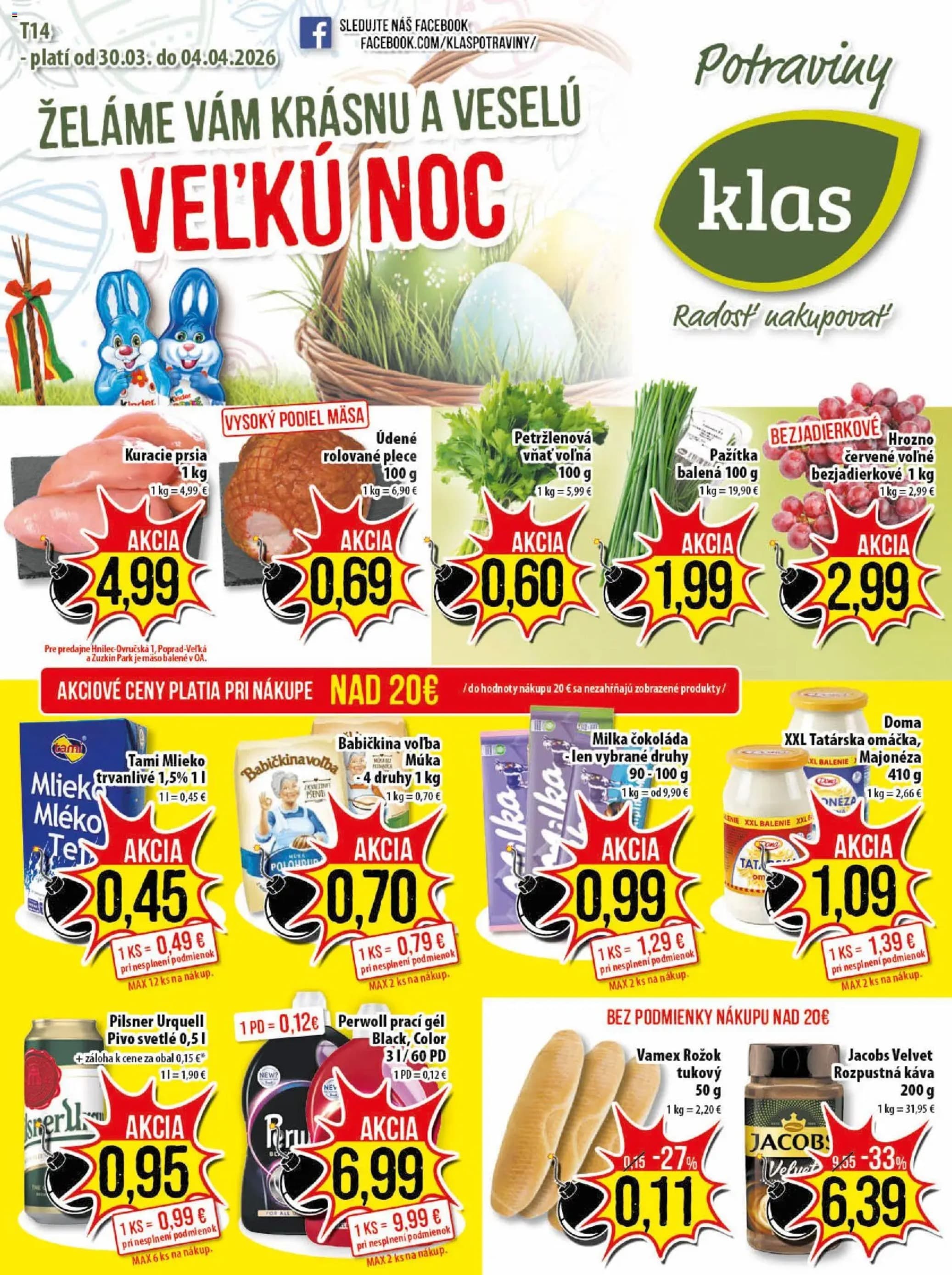 KLAS leták – strana 1