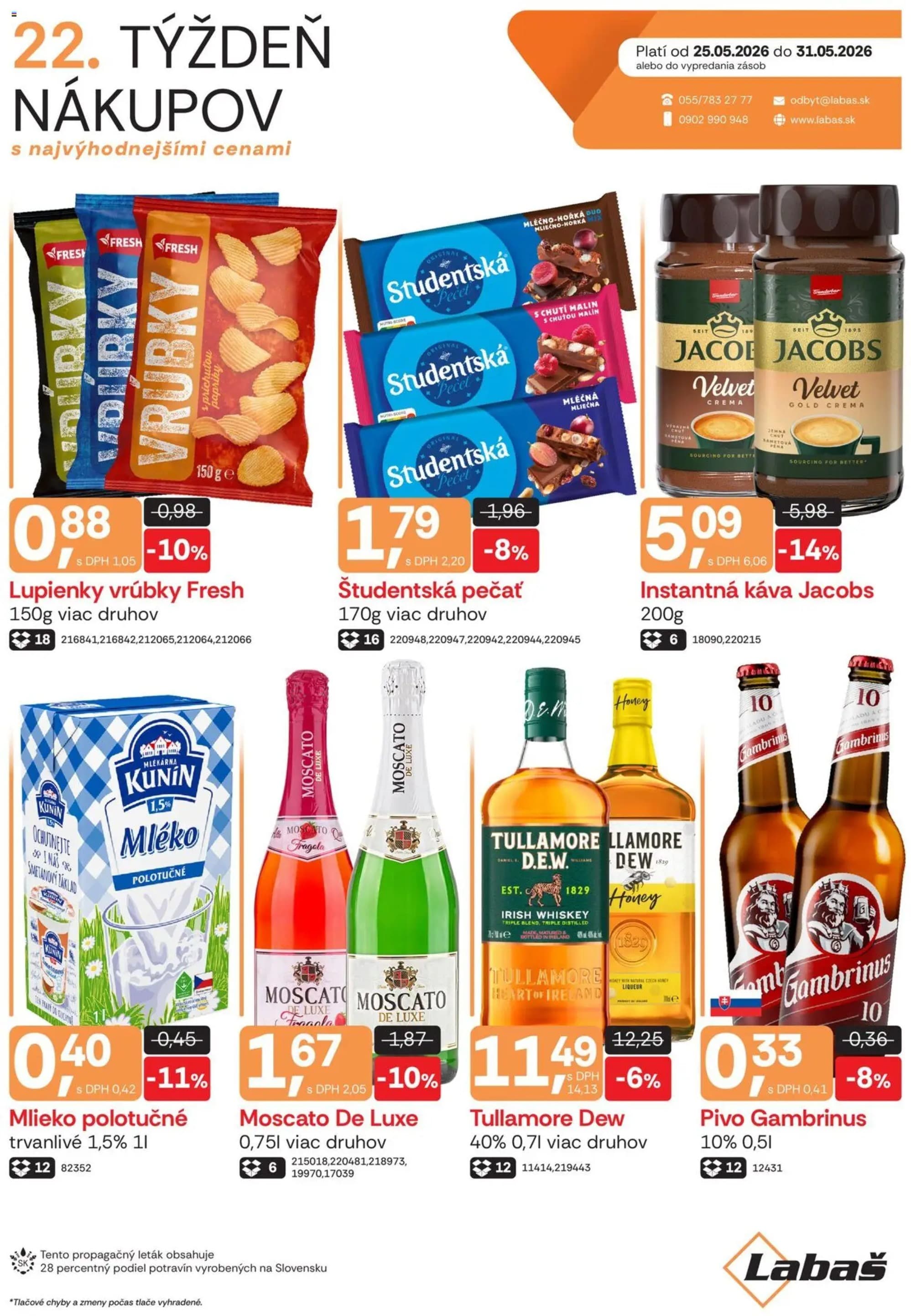 Labaš leták – strana 1