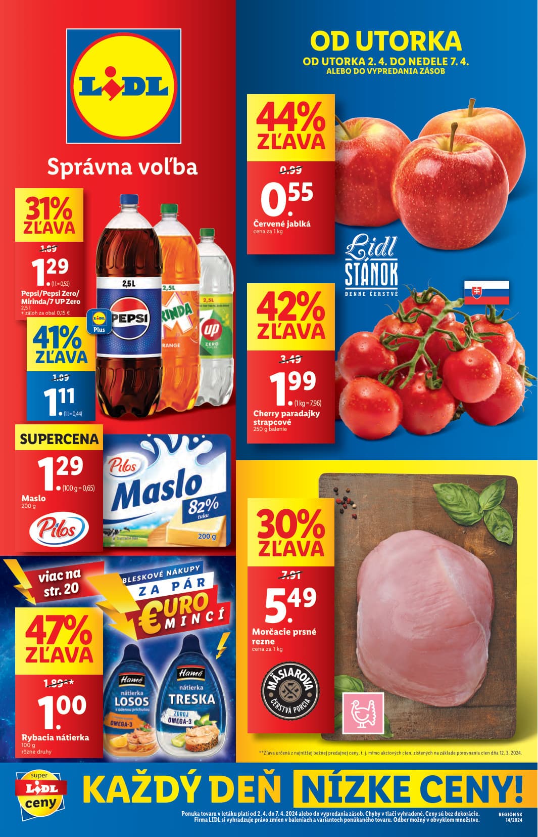 Lidl leták – strana 1