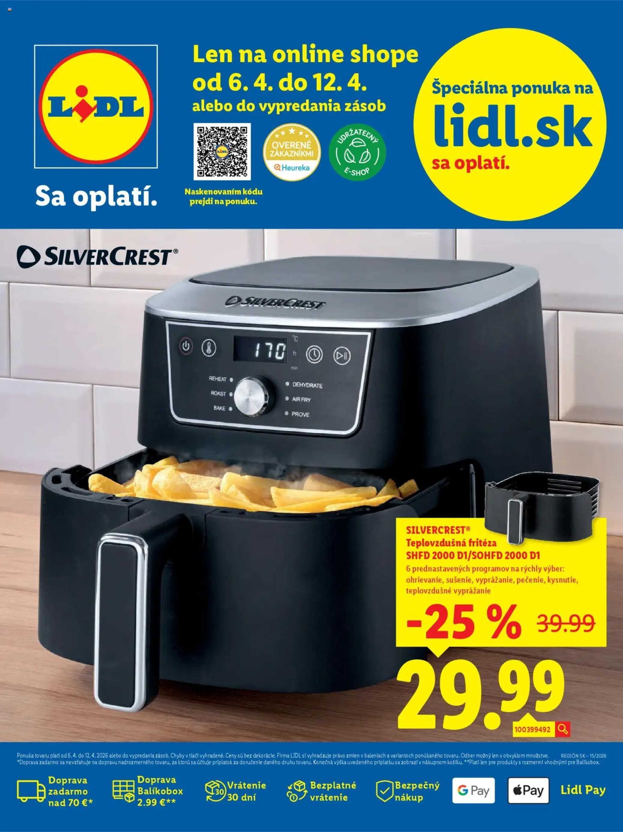 Lidl leták – strana 1