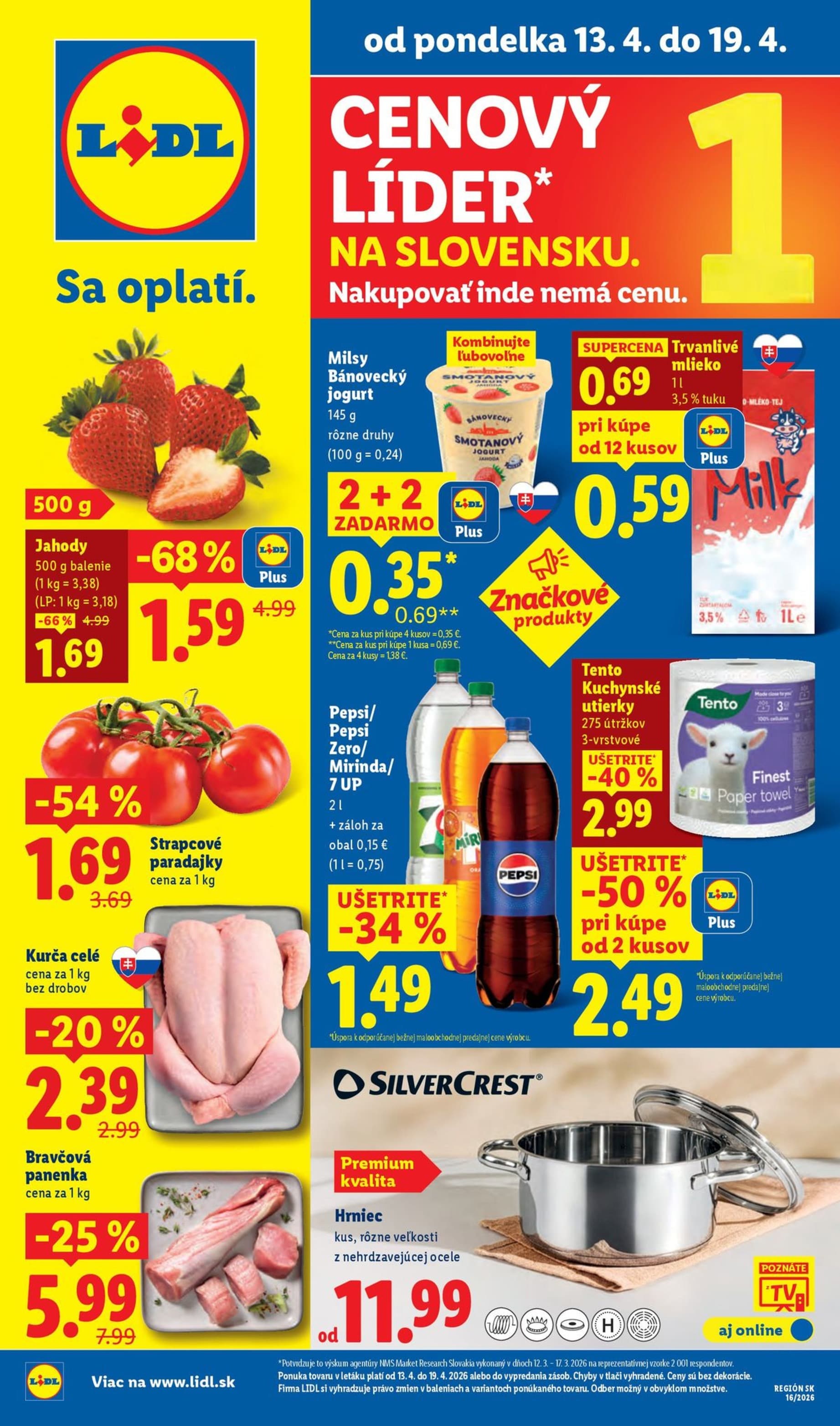 Lidl leták – strana 1