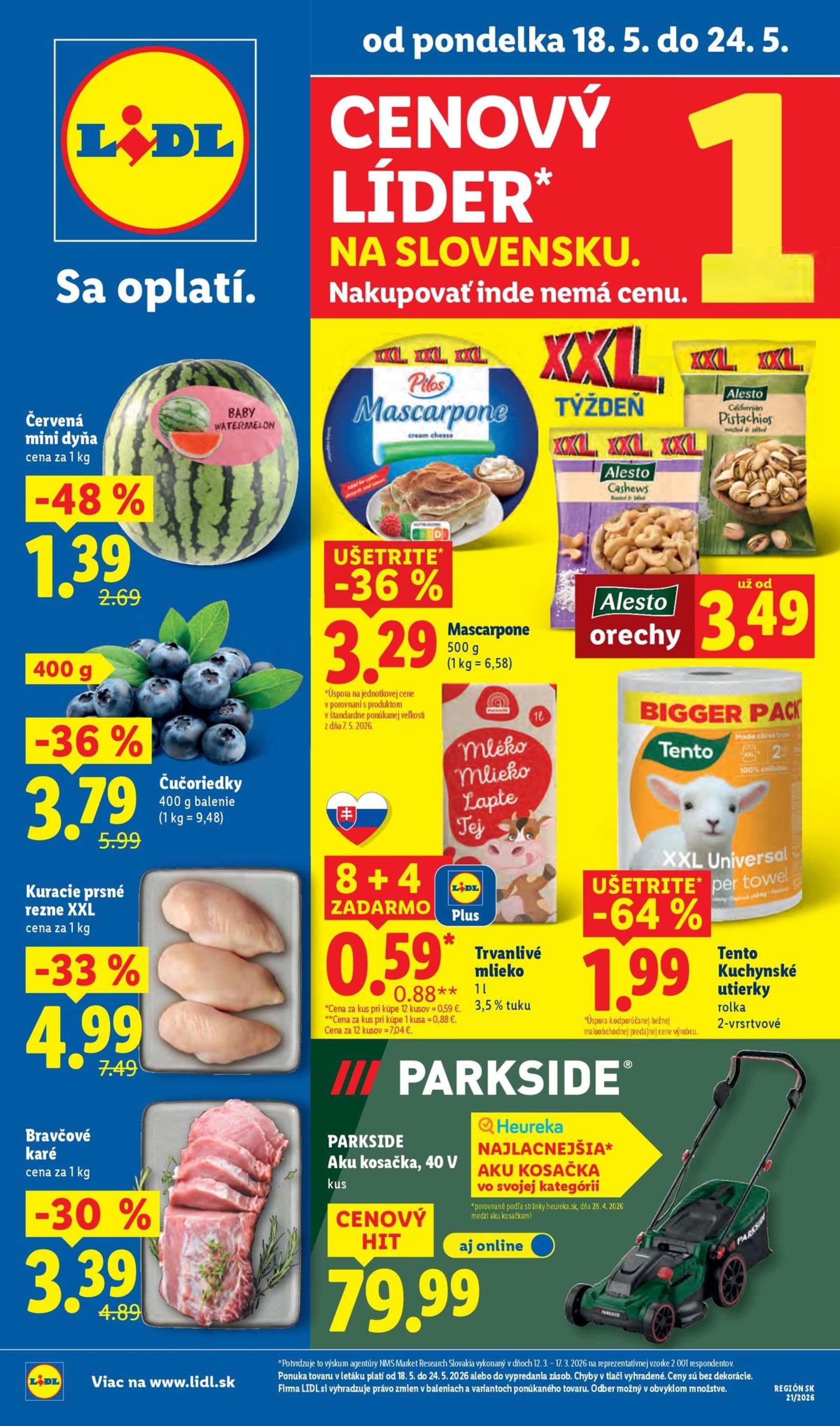 Lidl leták – strana 1