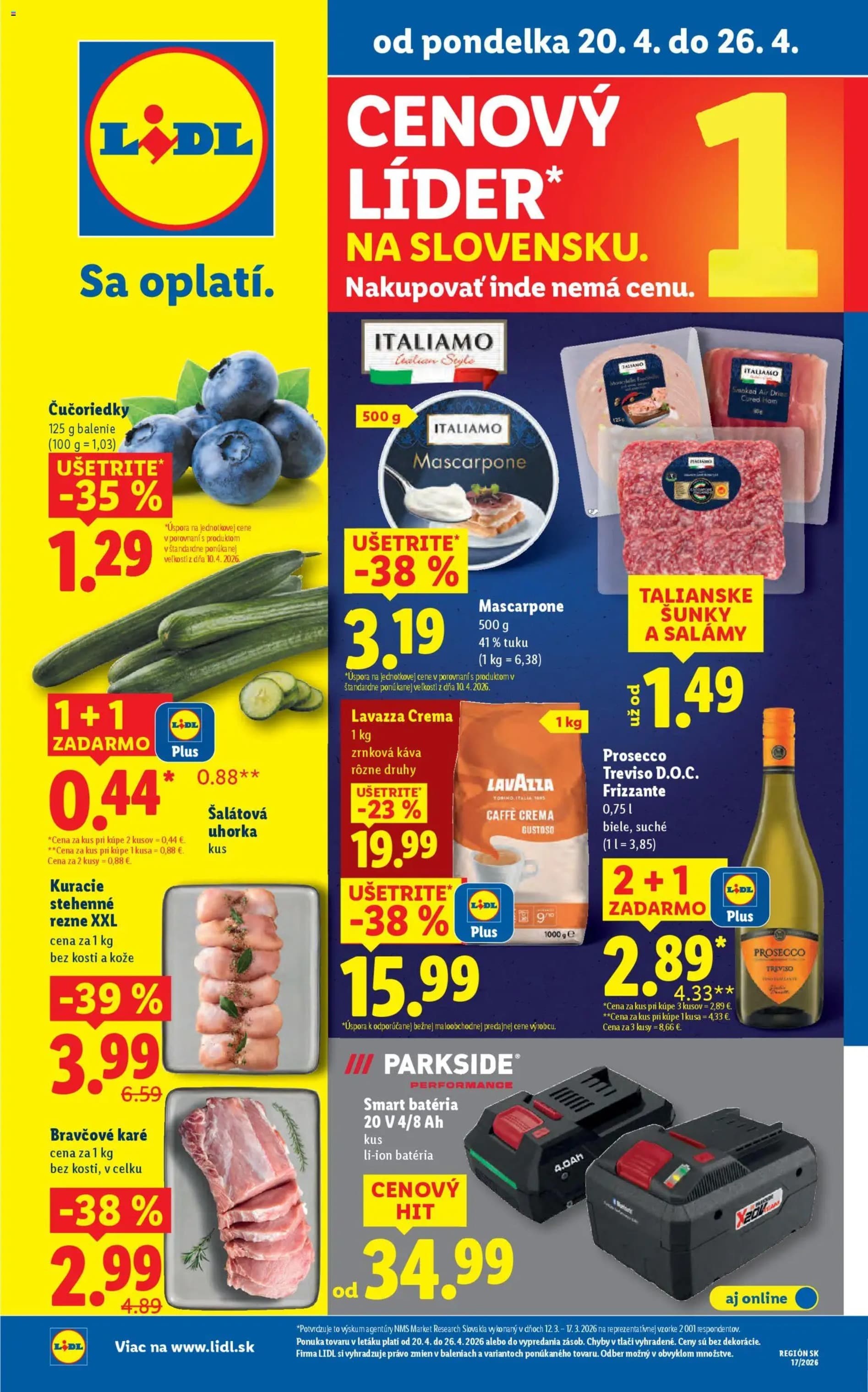 Lidl leták – strana 1