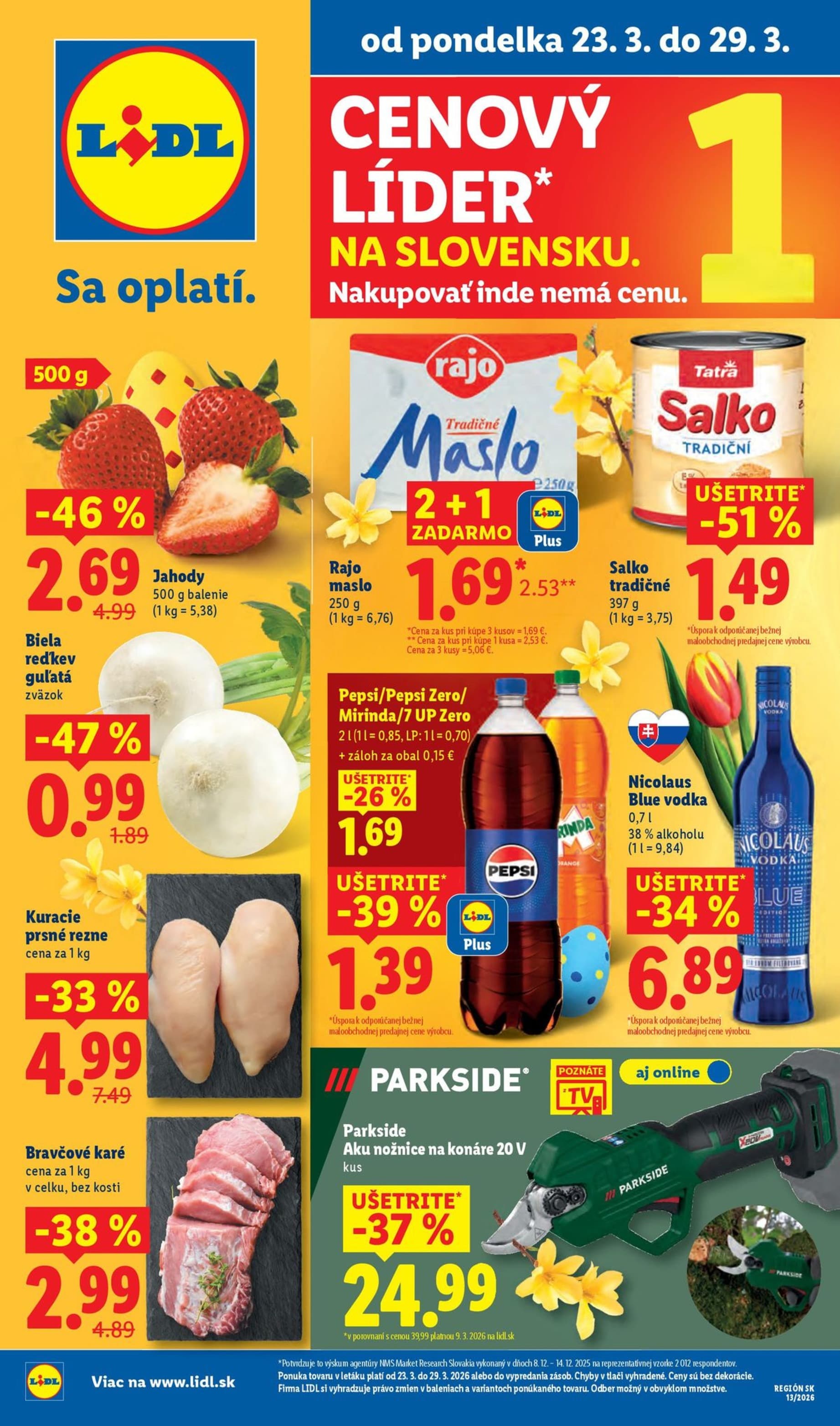 Lidl leták – strana 1