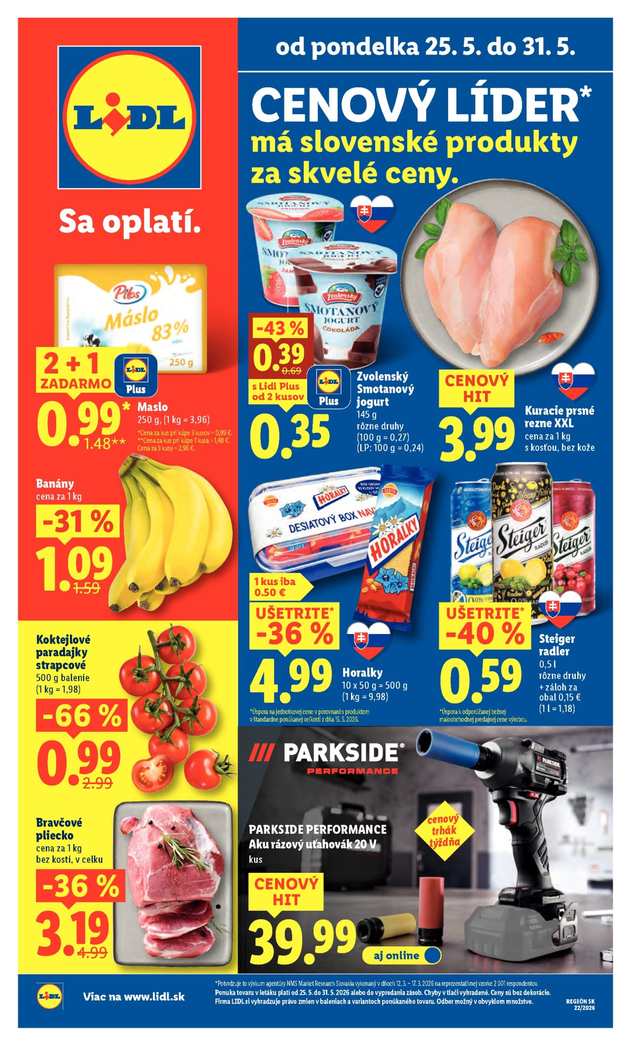 Lidl leták – strana 1