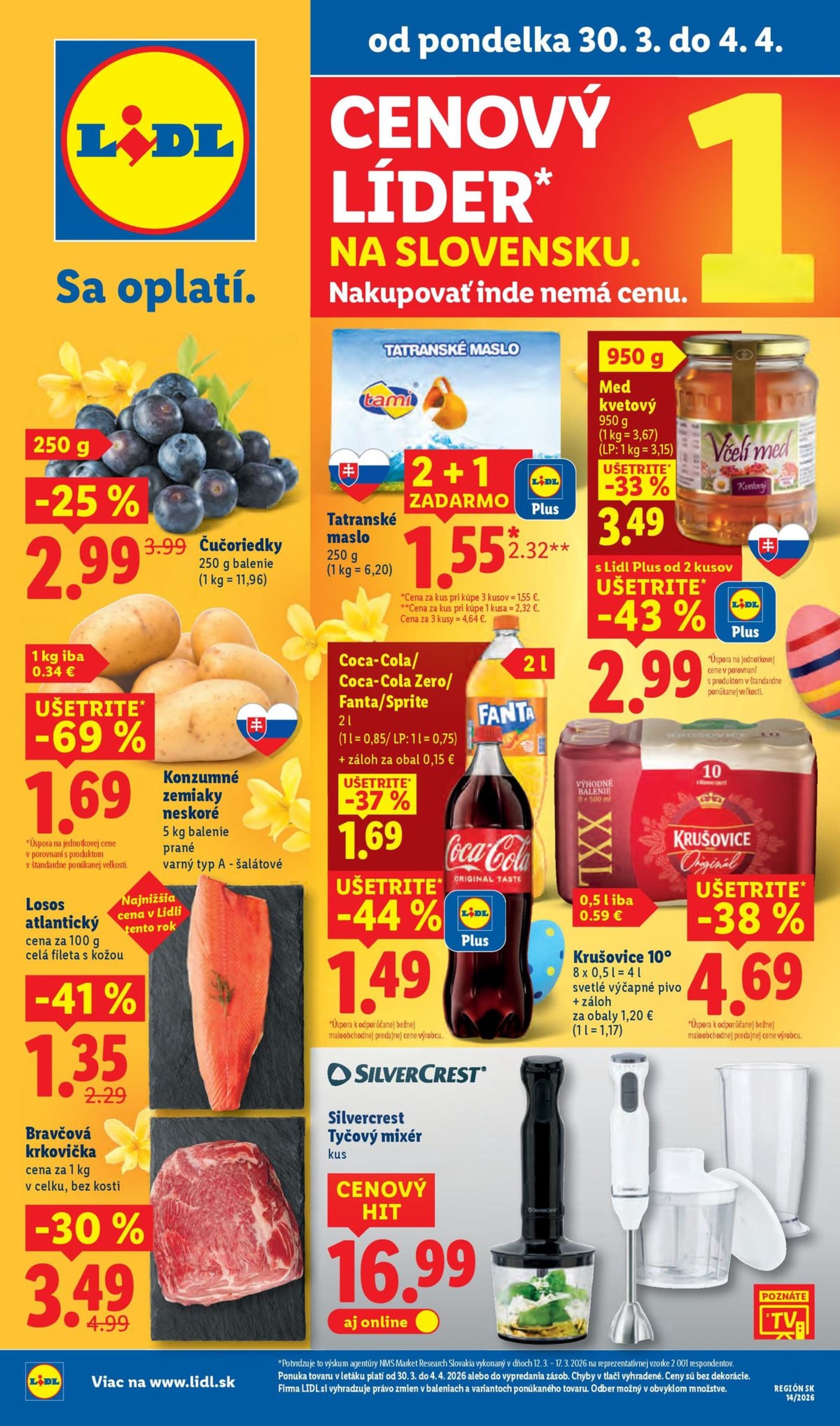 Lidl leták – strana 1