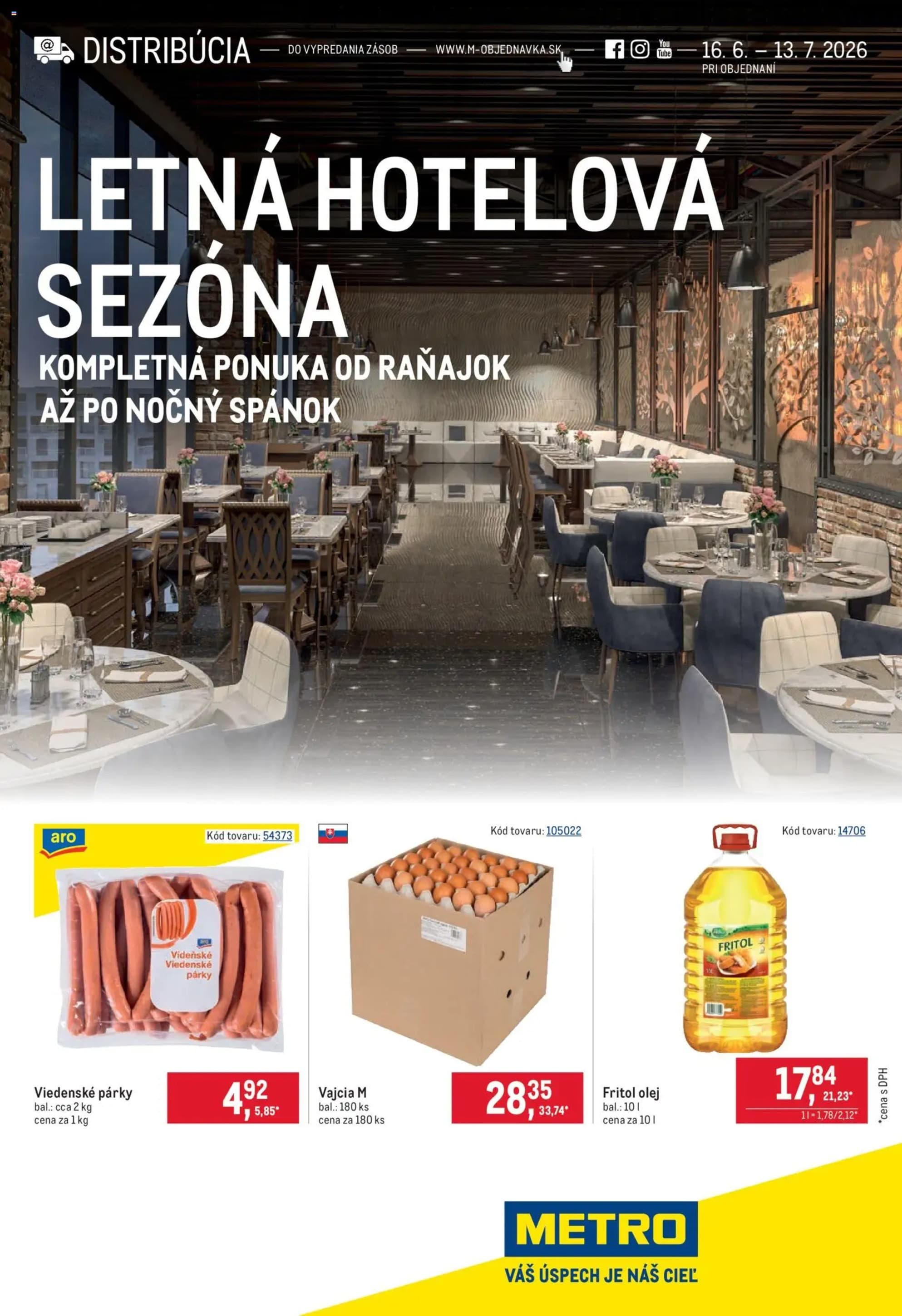 Metro leták