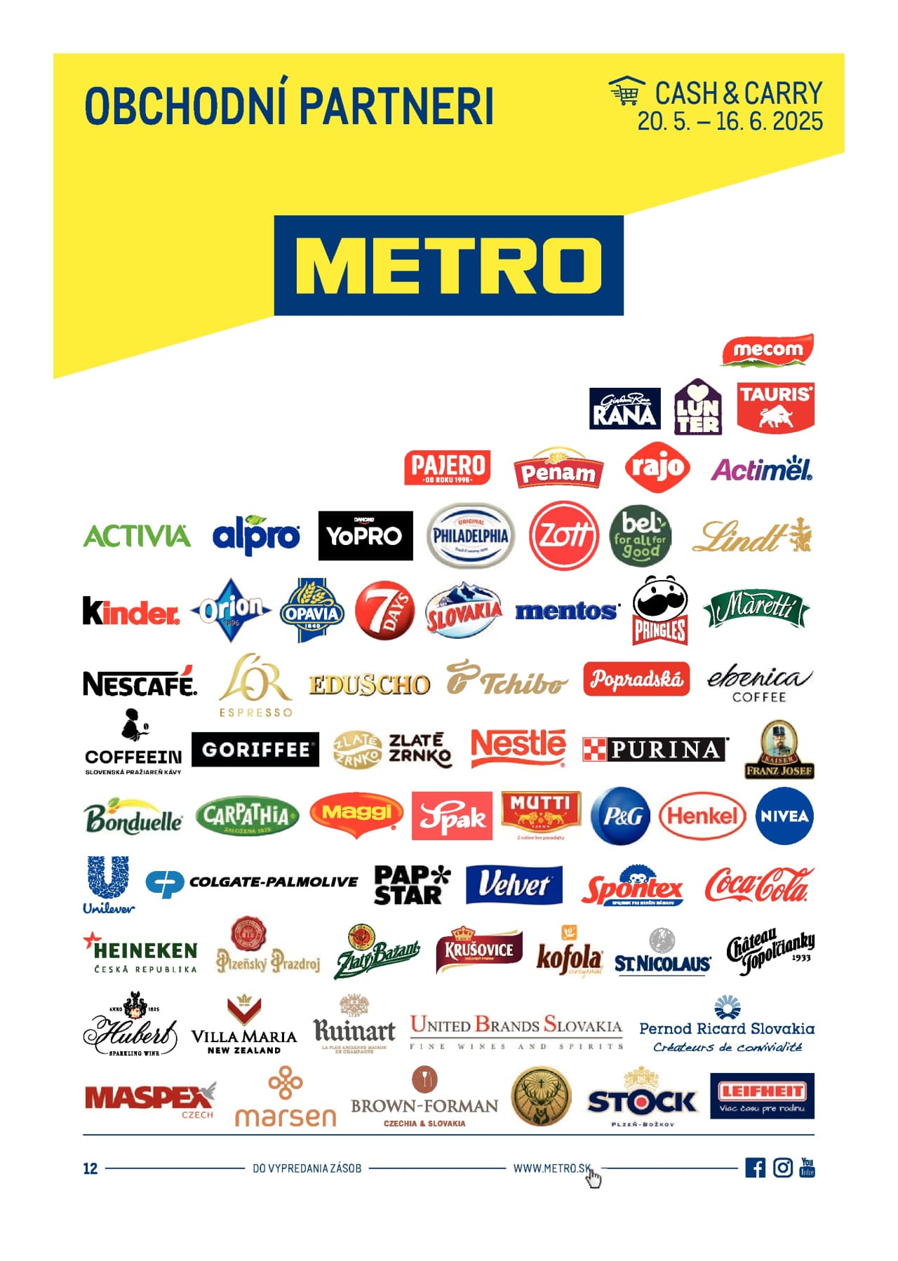 Metro leták