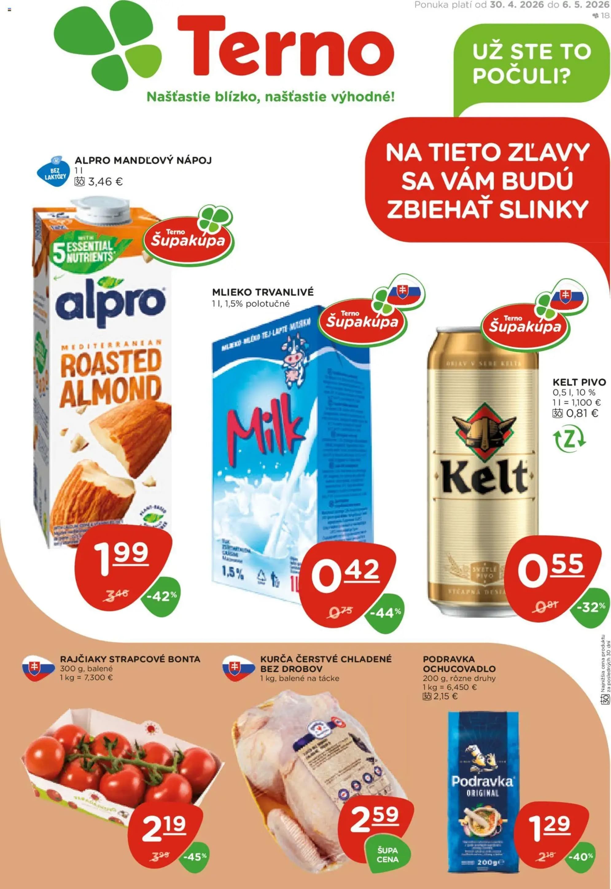 Terno leták – strana 1