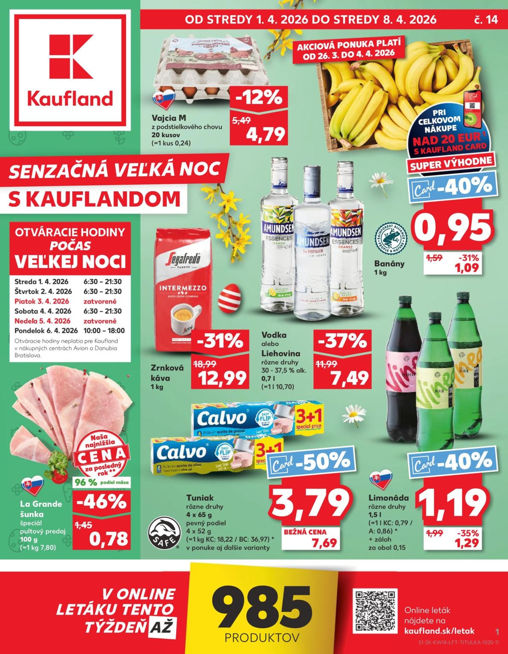 Kaufland leták – strana 1