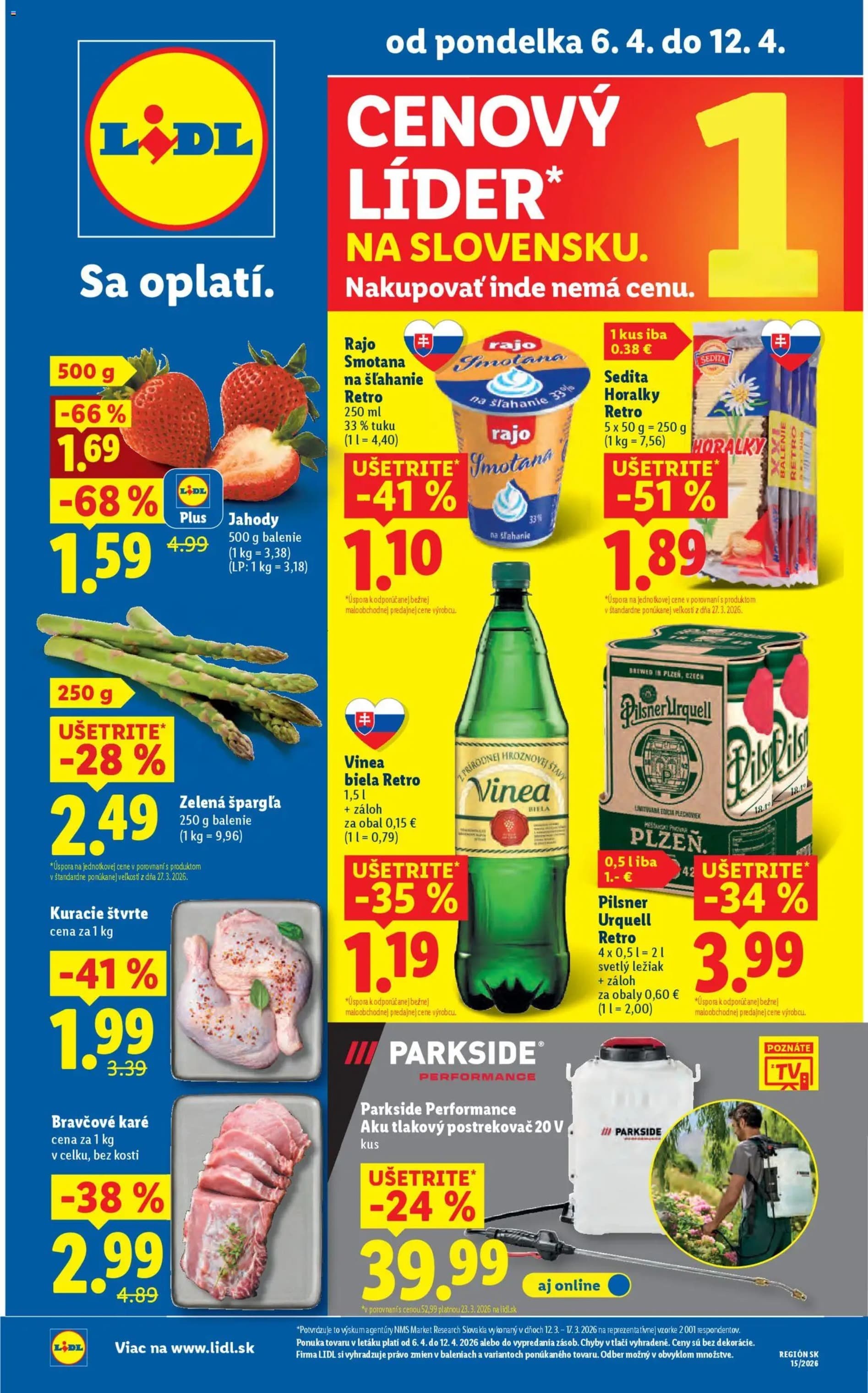Lidl leták – strana 1