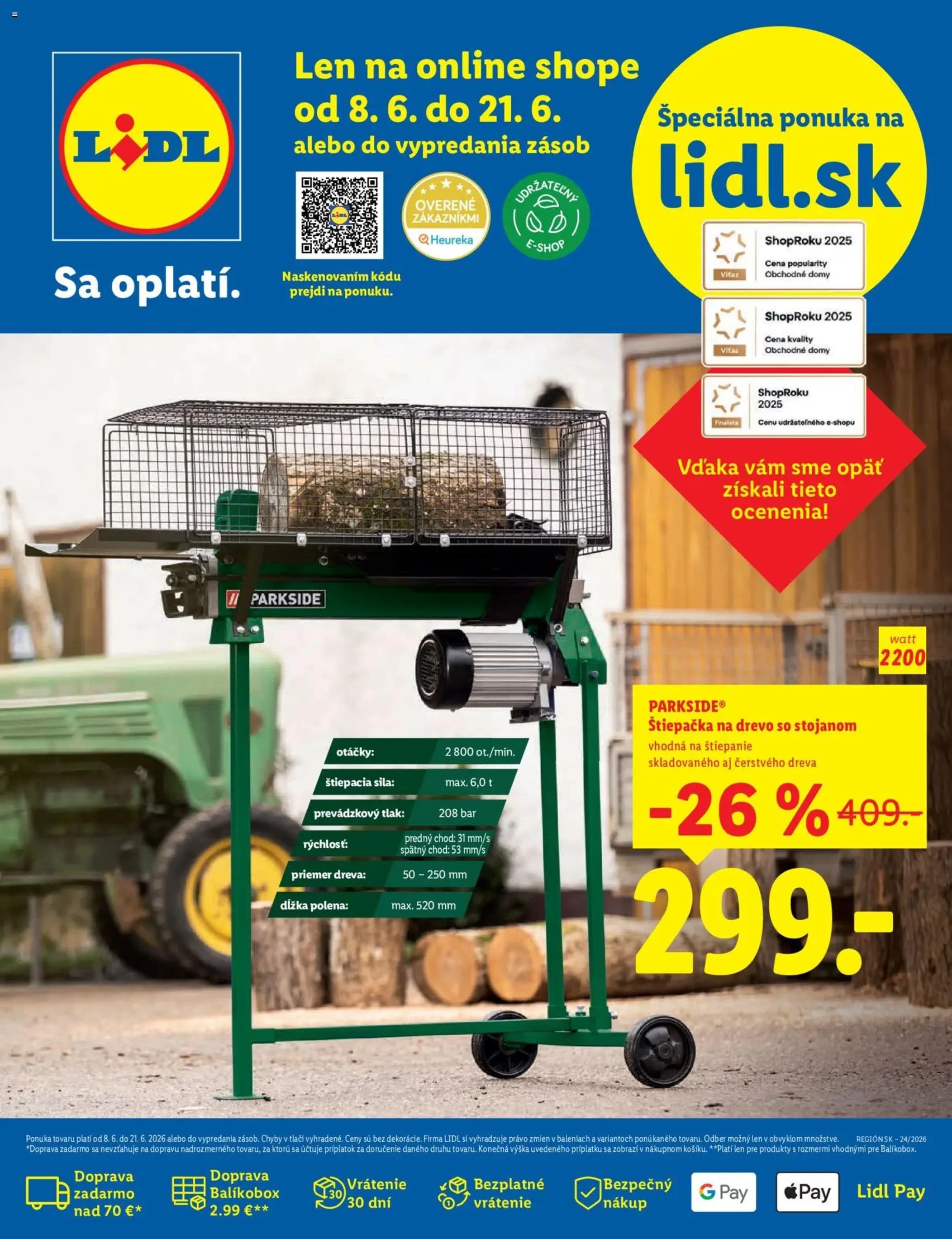 Lidl leták – strana 1