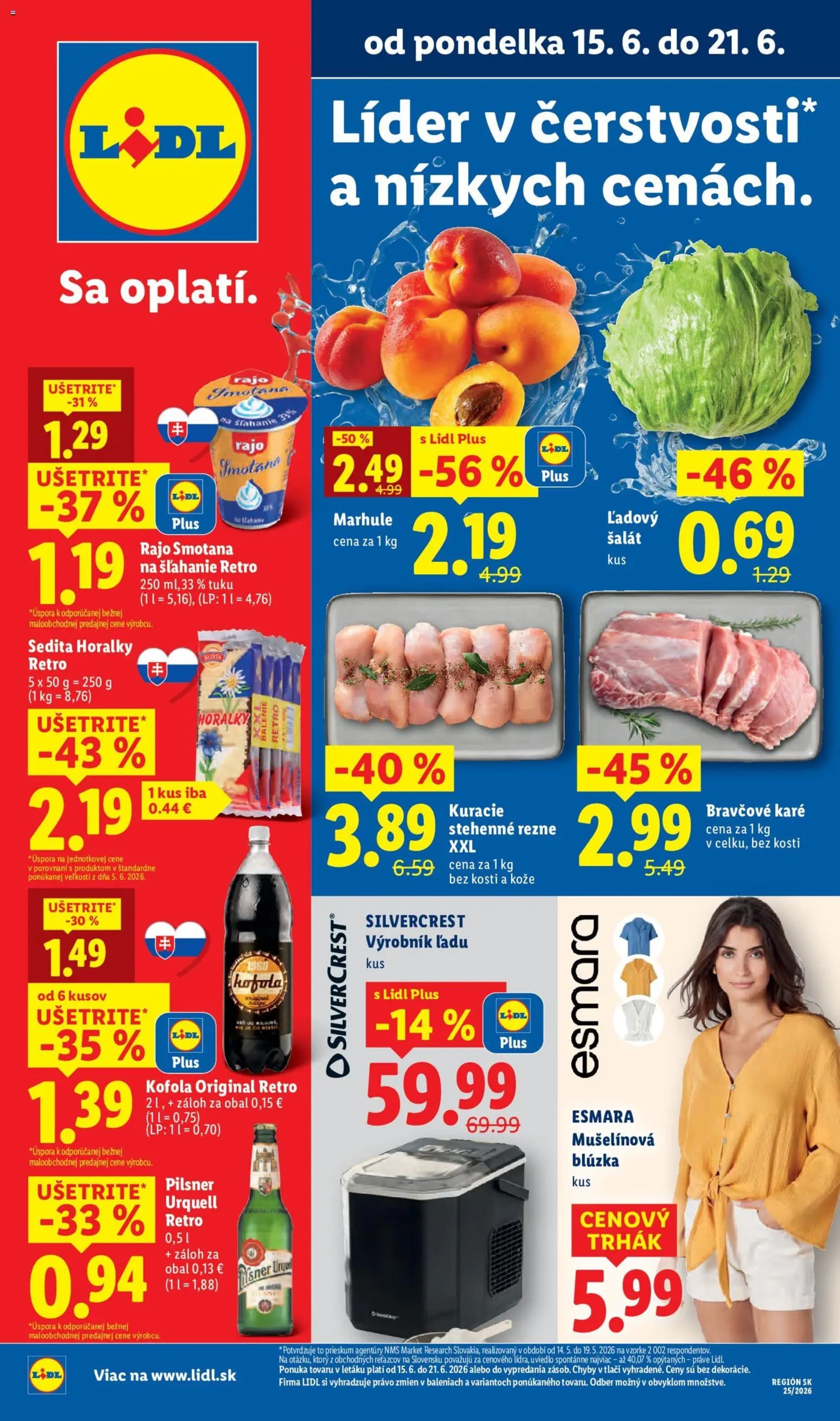 Lidl leták – strana 1