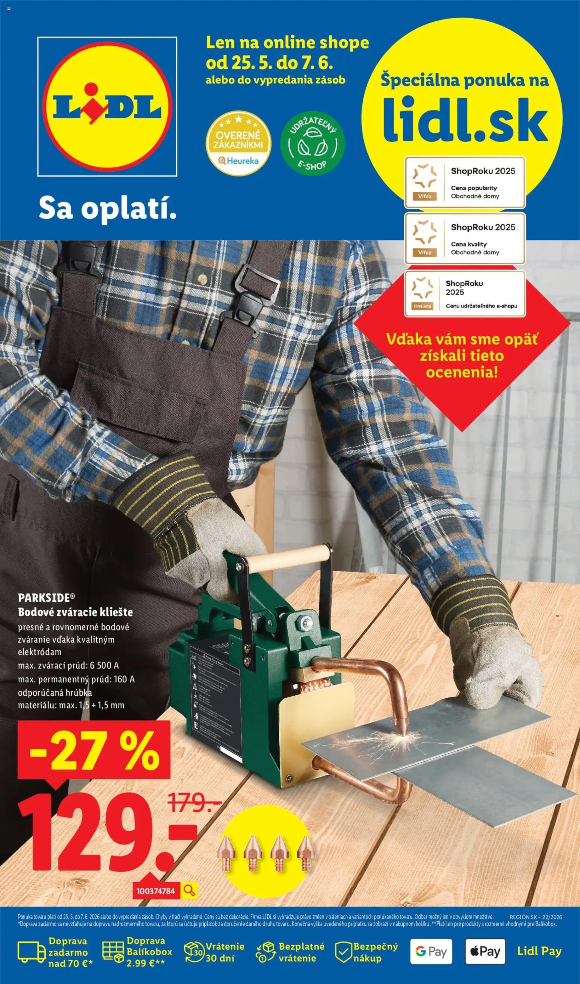 Lidl leták – strana 1