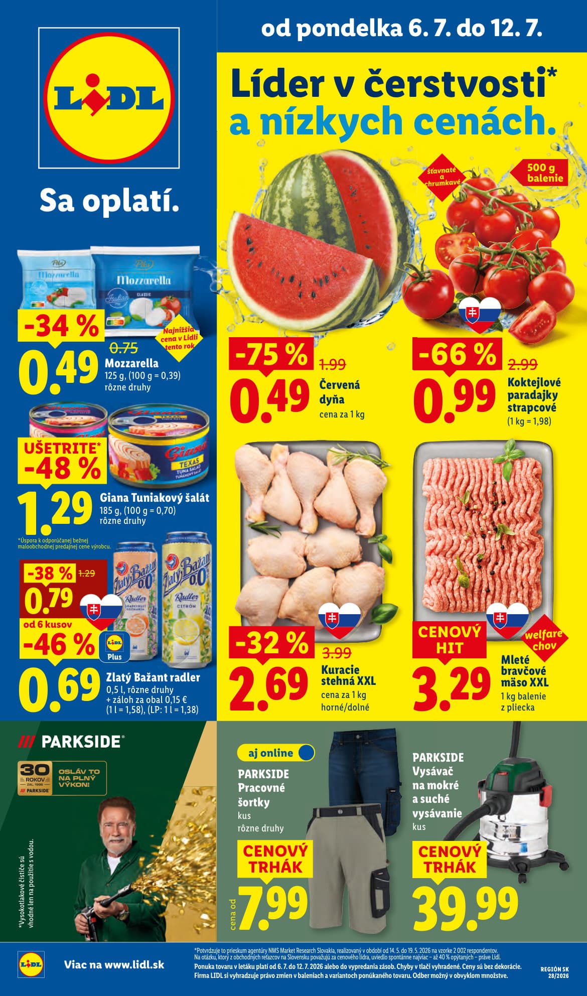 Lidl leták – strana 1